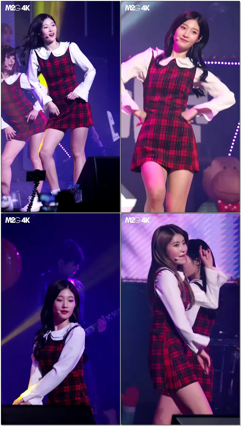 [직캠] 161225 다이아 콘서트 첫번째 기적 - 다이아 정채연 ( 왠지 )