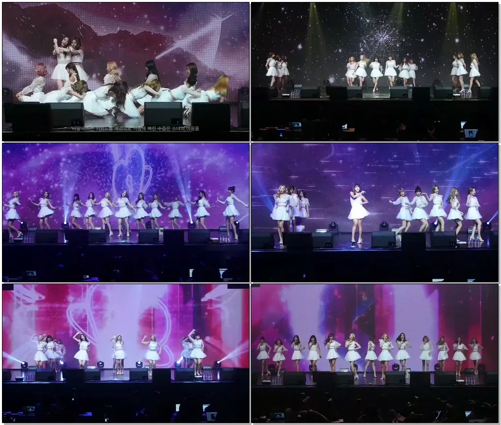 160817 우주소녀(WJSN) 비밀이야 [2ND MINI ALBUM 'THE SECRET' Showcase]