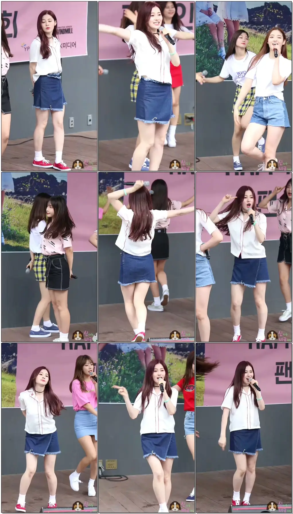 160702 대구팬싸인회 다이아 (DIA) 예빈+채연 - Happy Ending (해피엔딩) By 신비글
