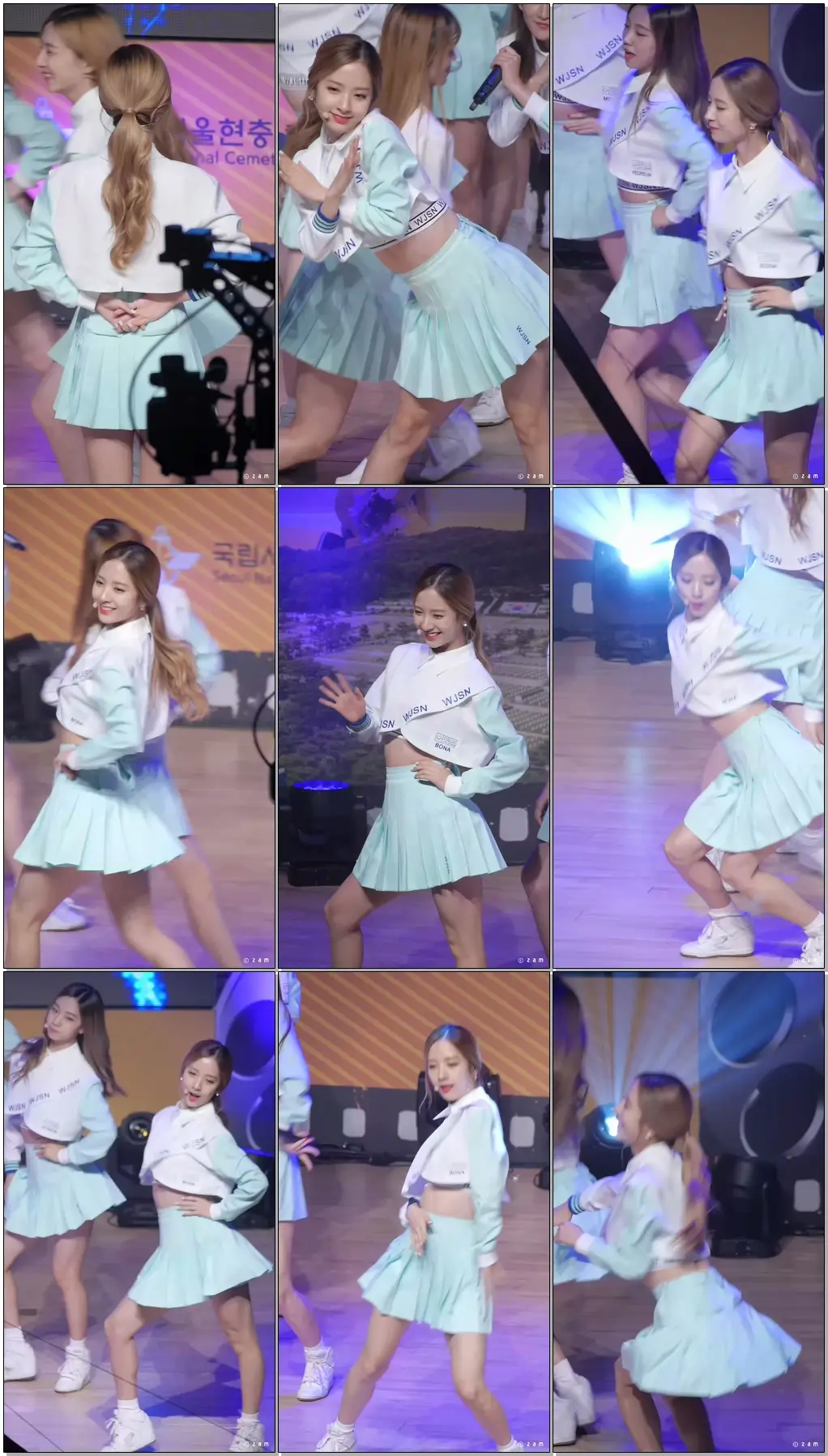 160720 우주소녀 WJSN 보나 - MoMoMo (현충원 29초영화제) 직캠 fancam by zam