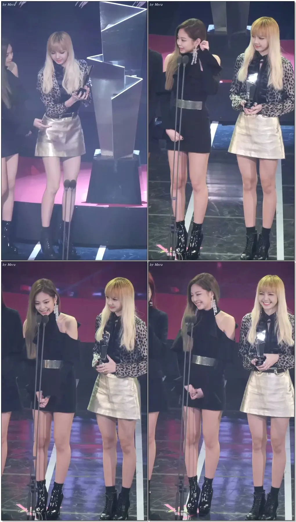 161116 블랙핑크 (BLACKPINK) -신인상 가수부문 수상 [제니,로제,지수,리사] 직캠 Fancam (Asia Artist Awards ) by Mera