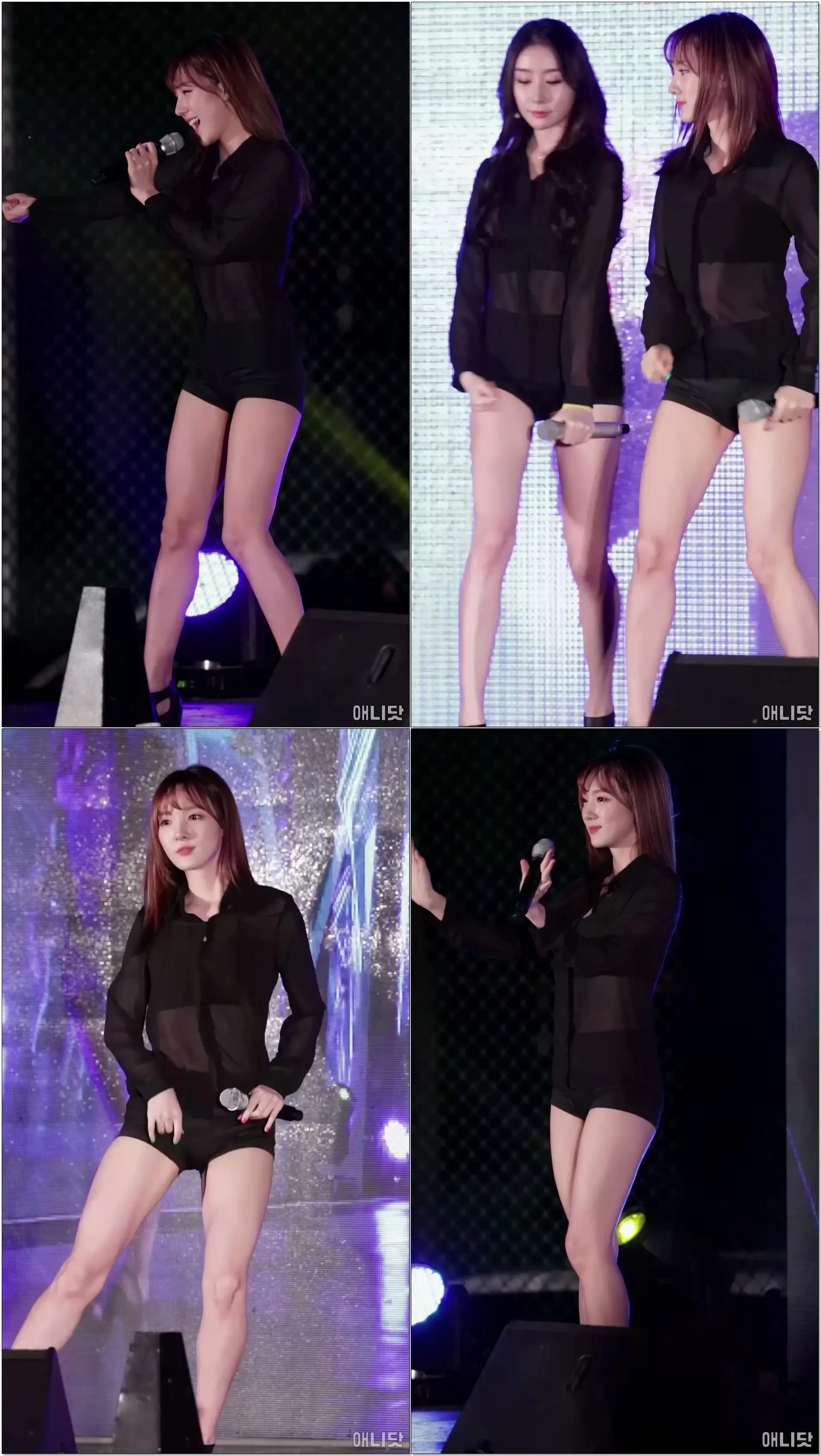 170501 스텔라 (Stellar) 민희 직캠 - 펑펑울었어 (연천 군부대를 찾아가는 음악회) By 애니닷