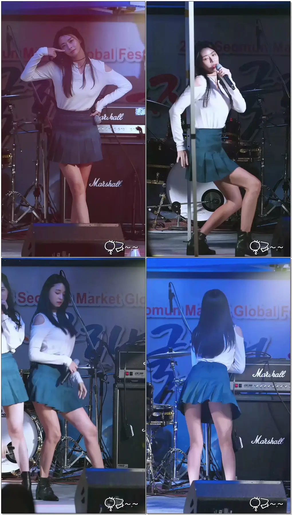 161007 대구 서문시장 글로벌 대축제 헬로비너스(HELLOVENUS) 나라 끈적끈적 직캠(Fancam)