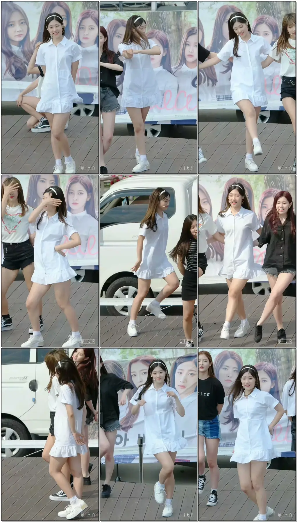 160625 다이아(DIA)(채연) - 그 길에서 (여의도 게릴라공연)(직캠 fancam)