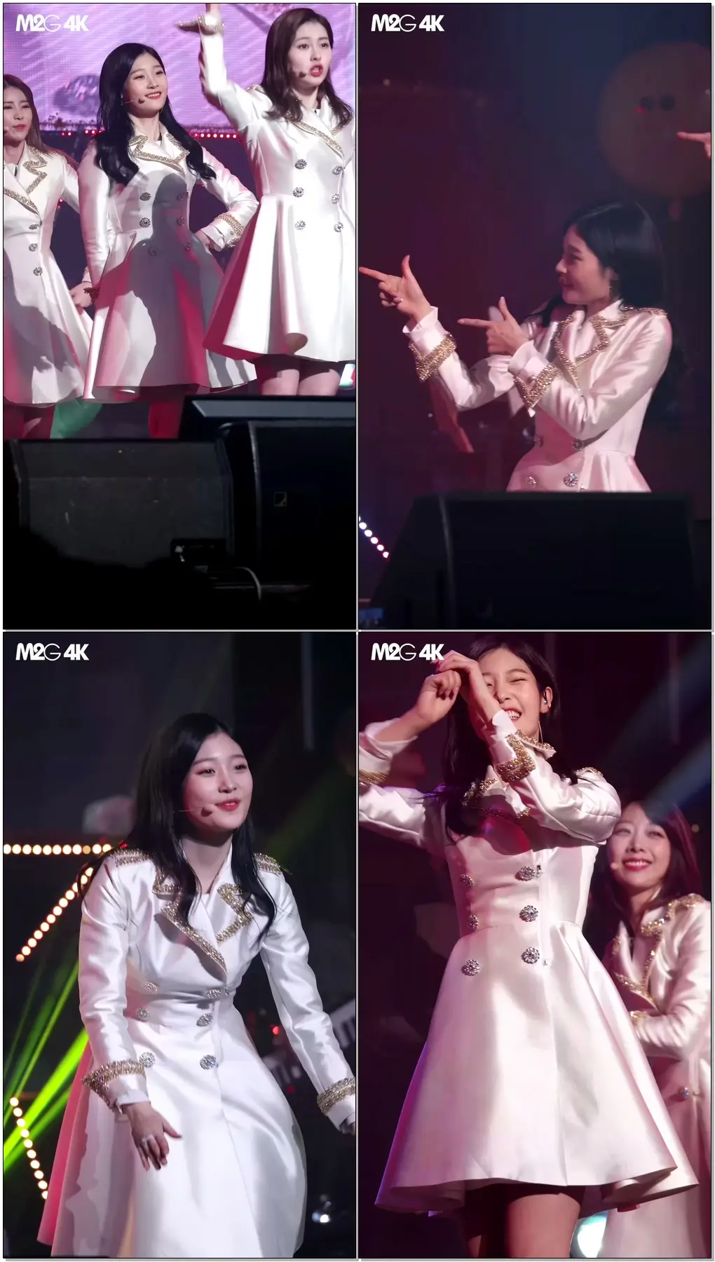 [직캠] 161225 다이아 콘서트 첫번째 기적 - 다이아 정채연 ( 내 친구의 남자친구 )