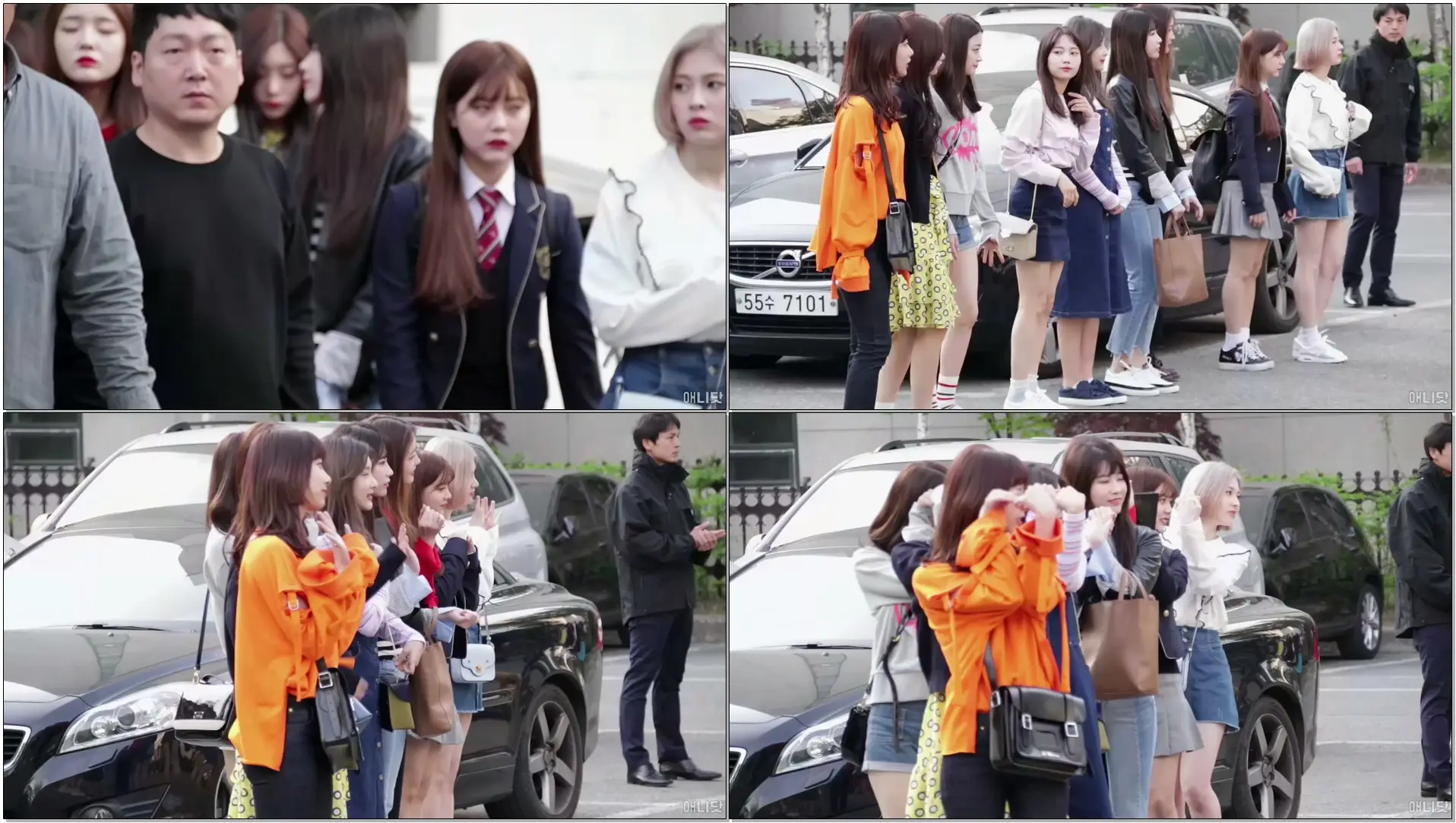 170428 다이아 (DIA) 직캠 (KBS 뮤직뱅크 출근길) By 애니닷