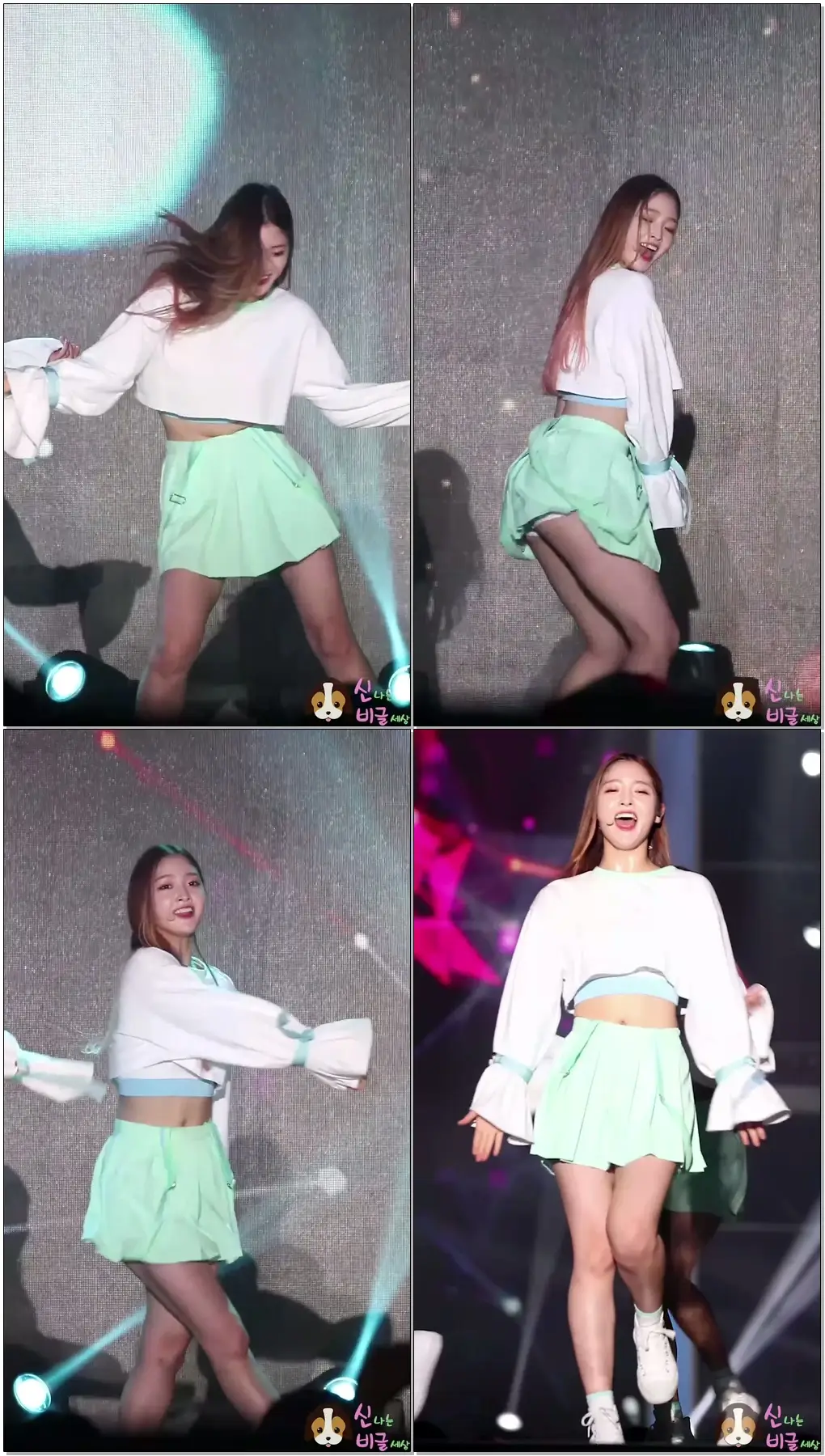 161004 다이아 (DIA) 은진 - 왠지 (Somehow) @ 부산원아시아페스티벌 By 신비글