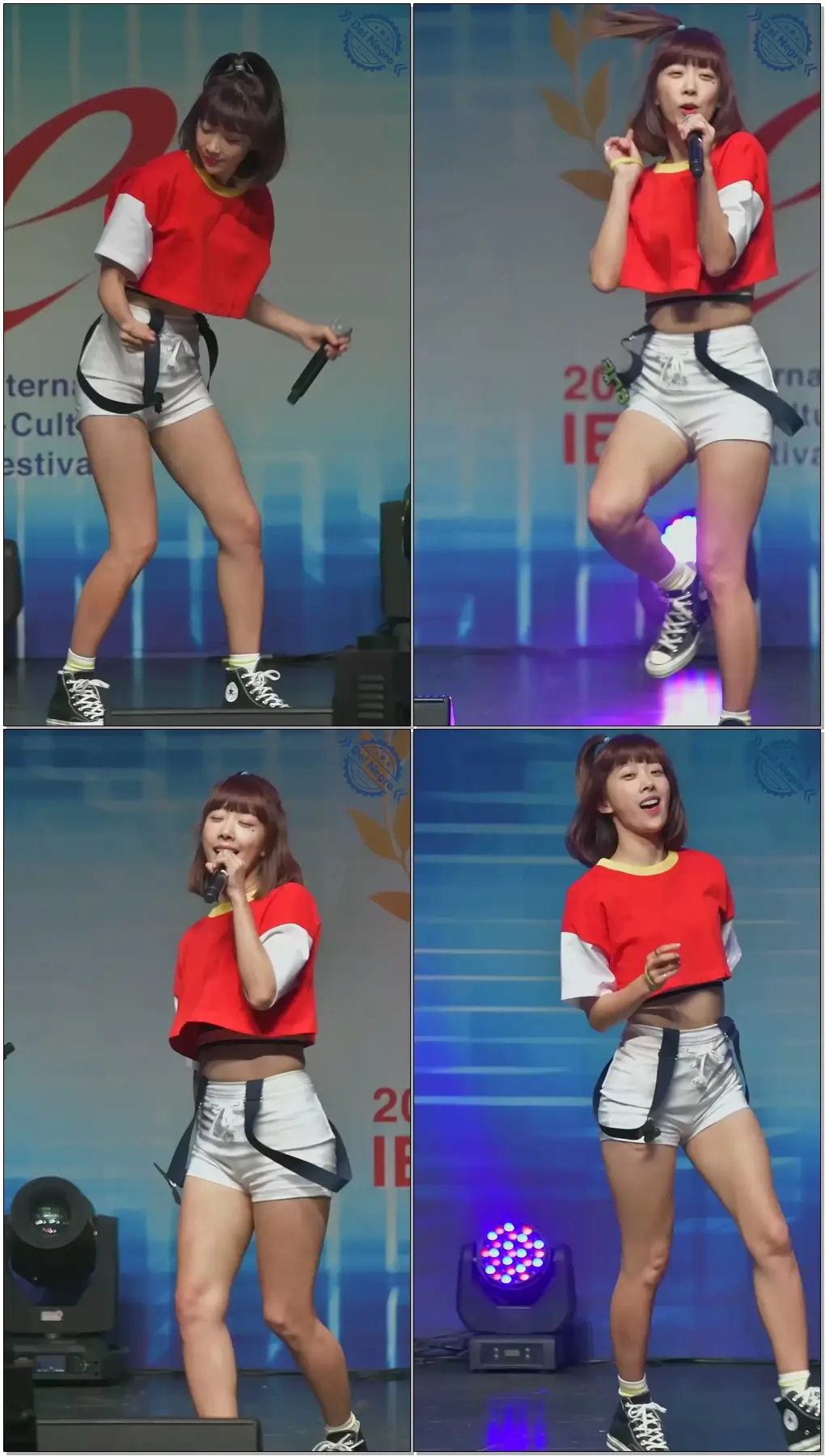 161008 평창 국제 e-컬쳐 페스티벌 다이아 왠지 유니스 직캠 By 델네그로