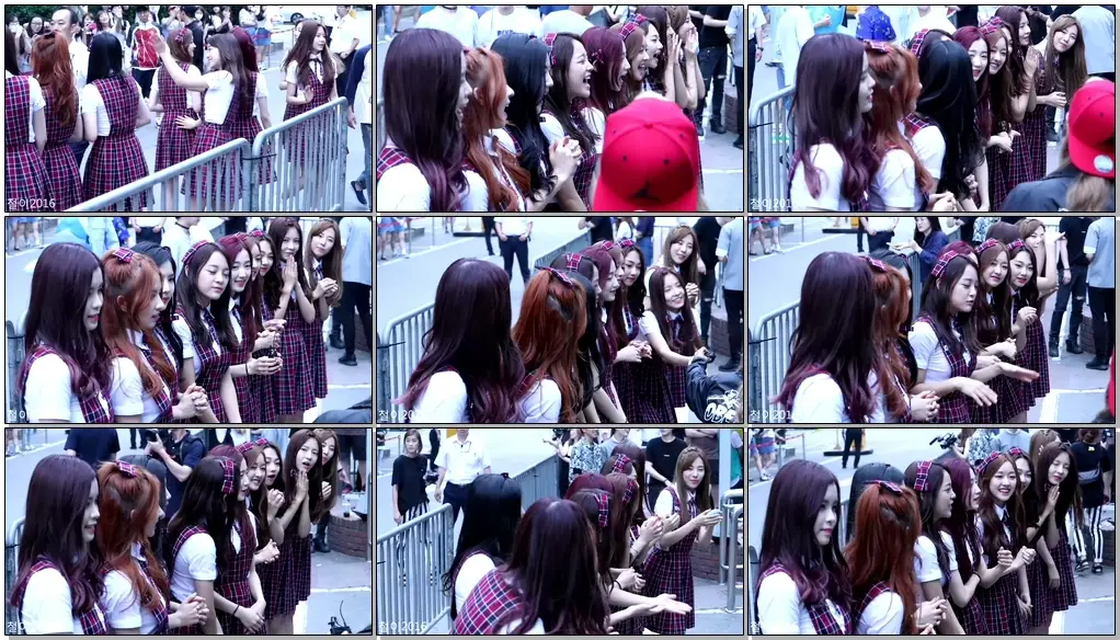 160701 뮤직뱅크 출근길 구구단(gugudan) 전체 BY 철이(직캠/fancam)