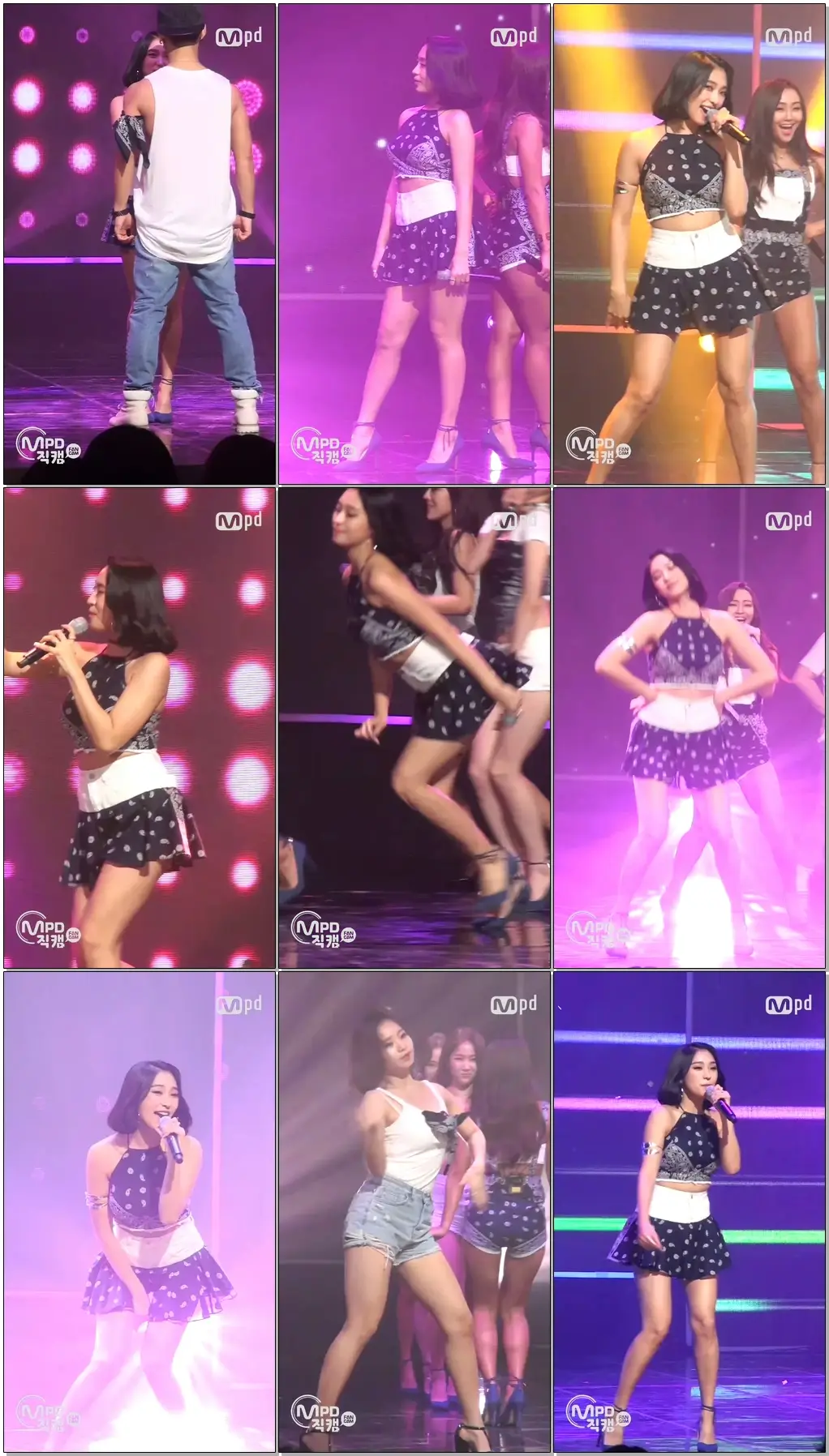 [MPD직캠] 씨스타 보라 직캠 끈 String SISTAR BoRa Fancam @엠카운트다운_160623