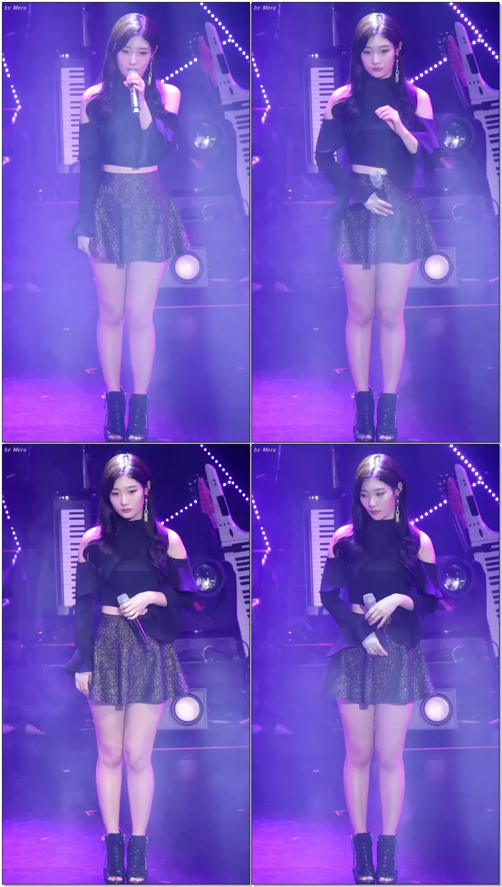 161225 다이아 유닛(DIA) - 빈챈현스 - 너는 달 지구 [채연] Chae Yeon 직캠 Fancam (다이아 콘서트 3차) by Mera