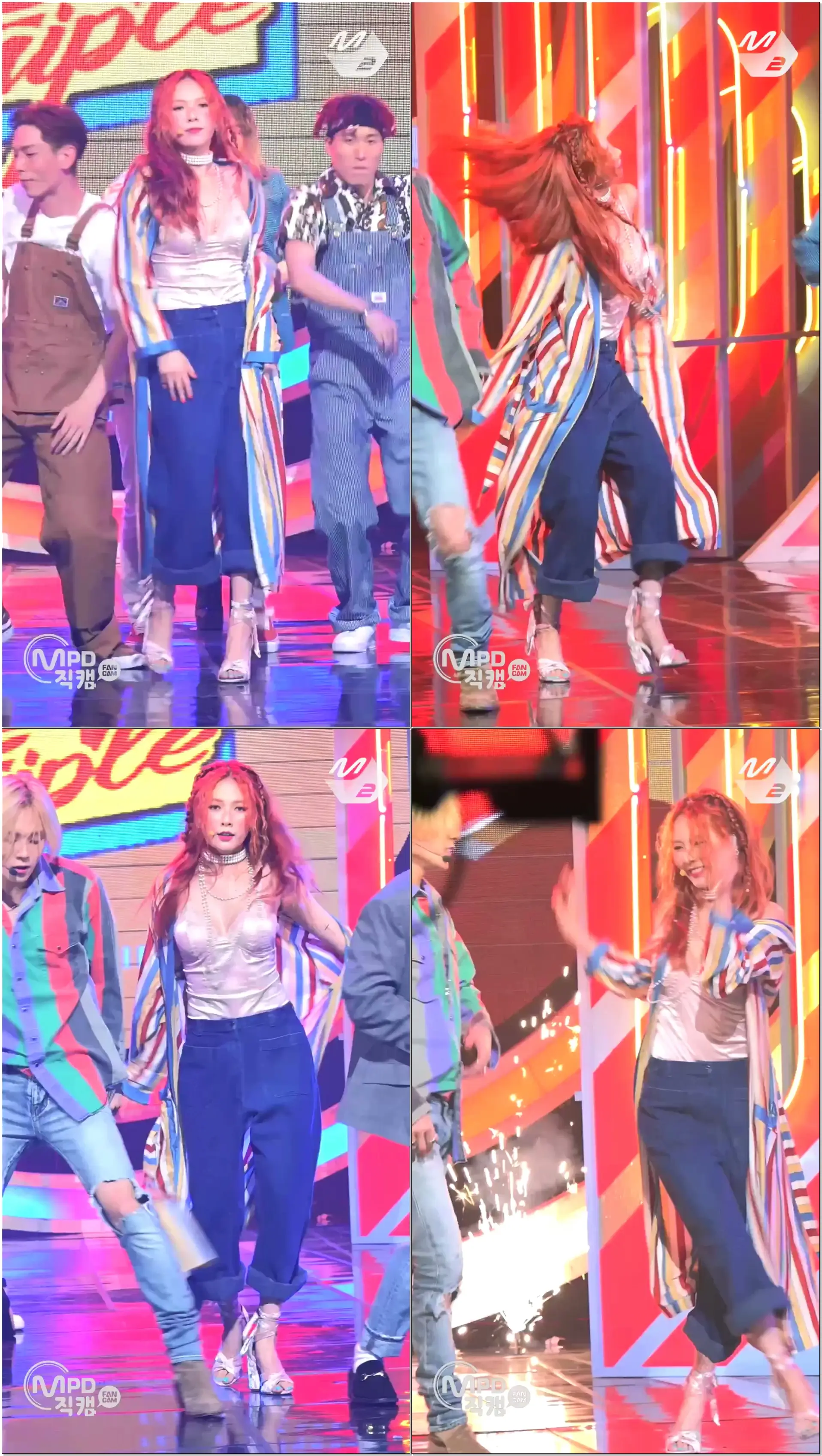 [MPD직캠] 트리플H 현아 직캠 365 FRESH Triple H HyunA fancam @엠카운트다운_170511