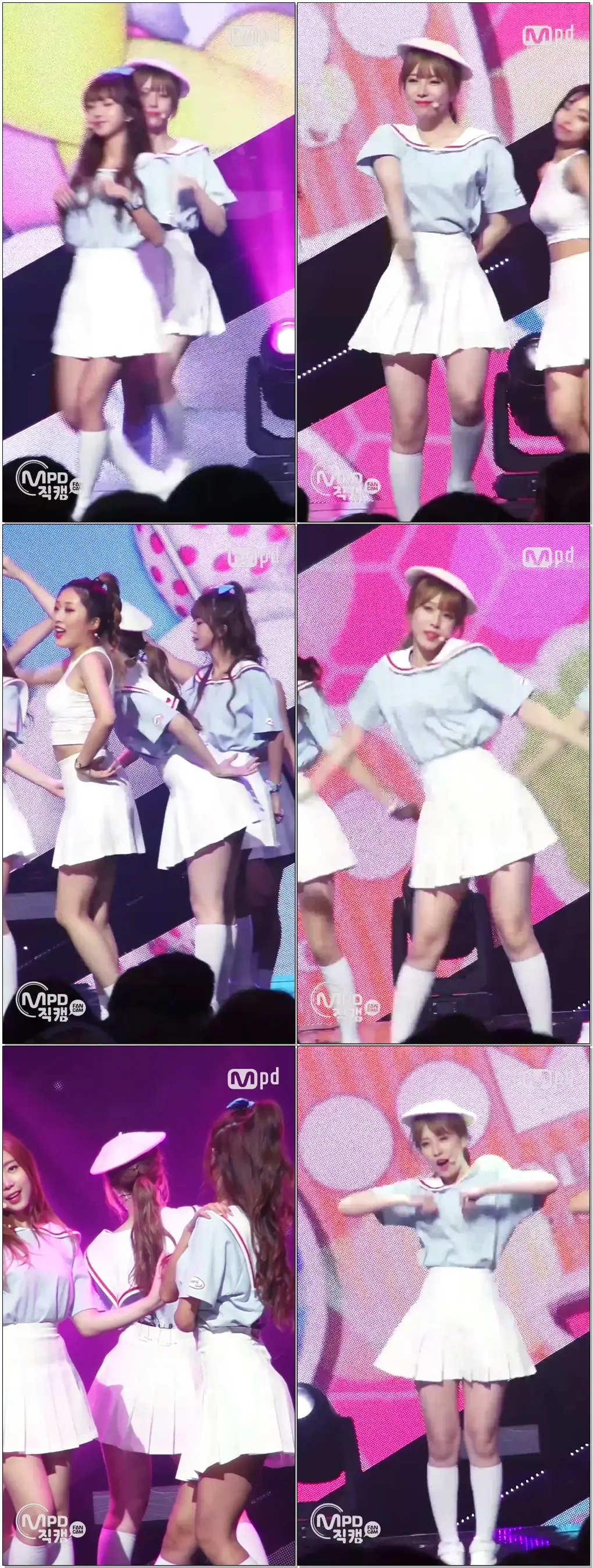 [MPD직캠] 아이비아이 이해인 직캠 몰래몰래 I.B.I lee hae in Fancam @엠카운트다운_160818