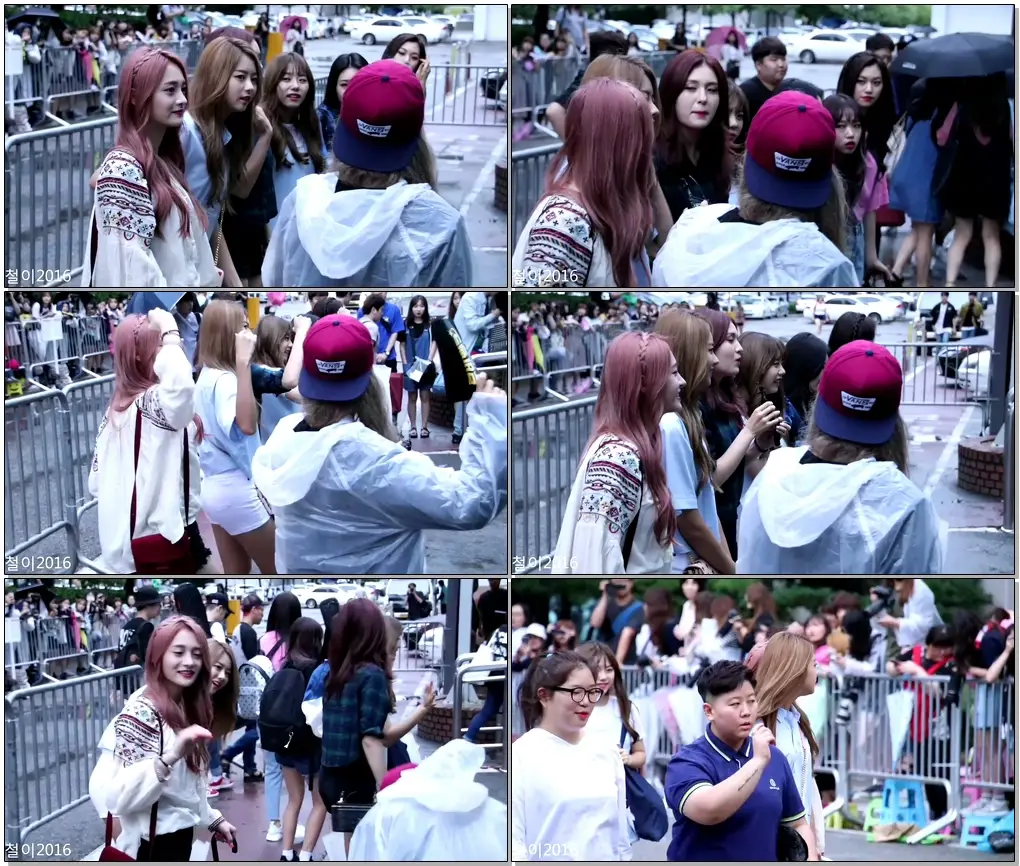 160826 FULL-HD (출근길) 아이오아이(ioi) 전체 BY 철이 - kbs 공개홀 뮤직뱅크(직캠/fancam)