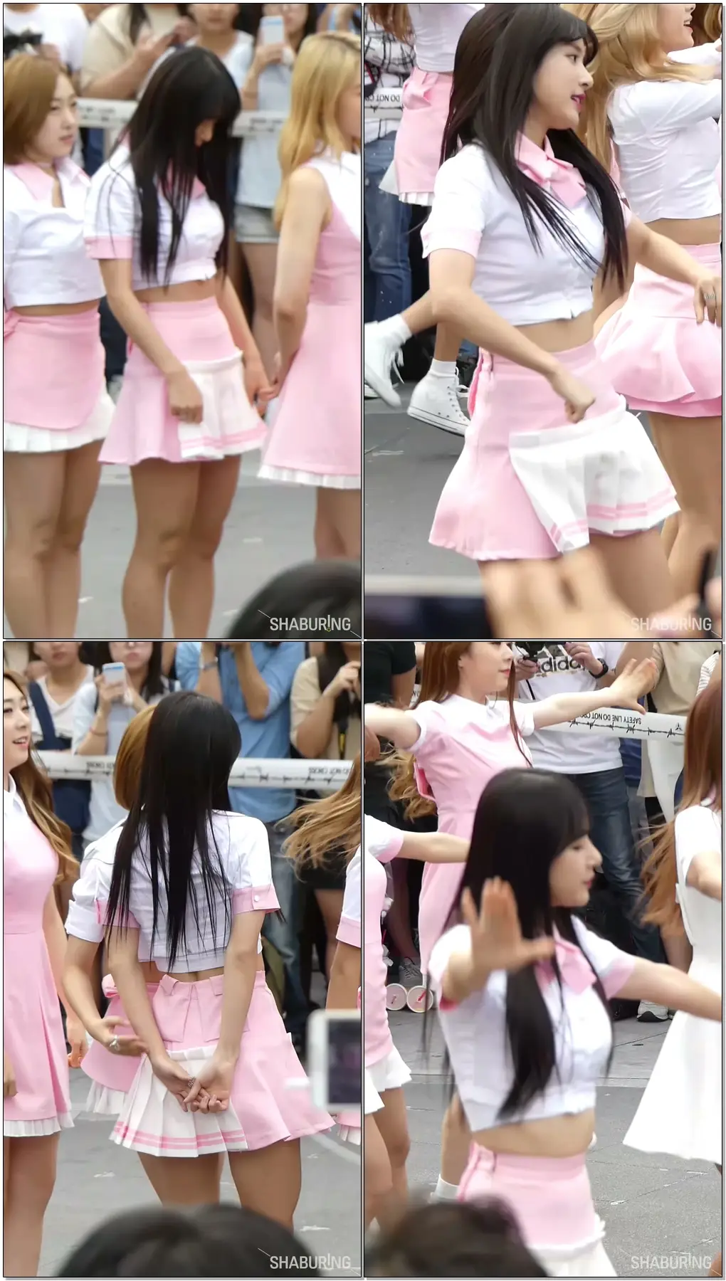 160910 우주소녀(WJSN) 설아 MoMoMo(모모모) 직캠 @ 신촌 게릴라 버스킹 by 샤부링