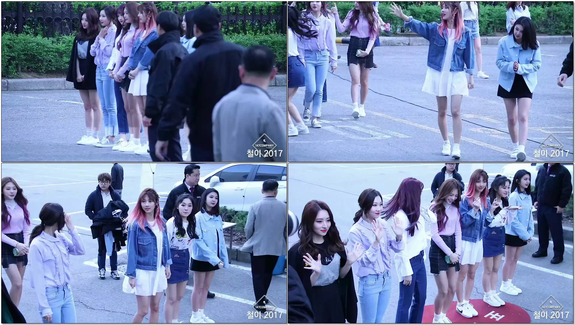 170421 FULL-HD (출근길) 드림캐쳐(DREAMCATCHER) 전체 BY 철이 147Company - kbs 뮤직뱅크 신관공개홀(직캠/fancam)