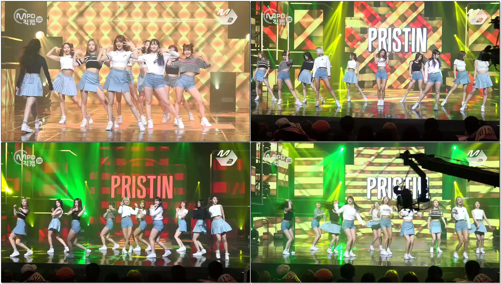 [MPD직캠 4K] 프리스틴 직캠 WEE WOO PRISTIN Fancam @엠카운트다운_170427