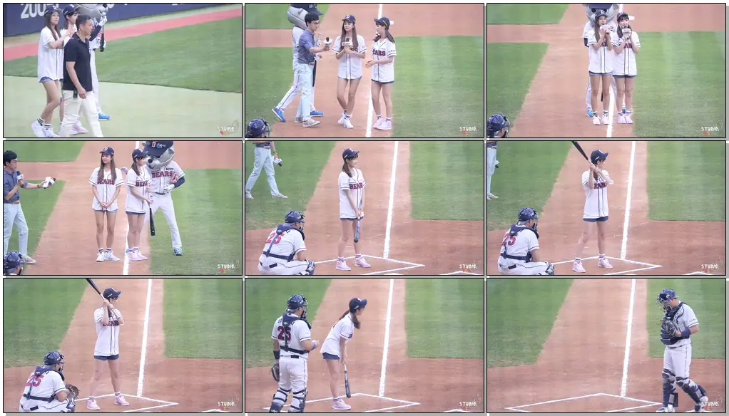 160630 라붐(LABOUM) 잠실야구장 두산vsNC시구시타 직캠(Fancam)_시타(율희)