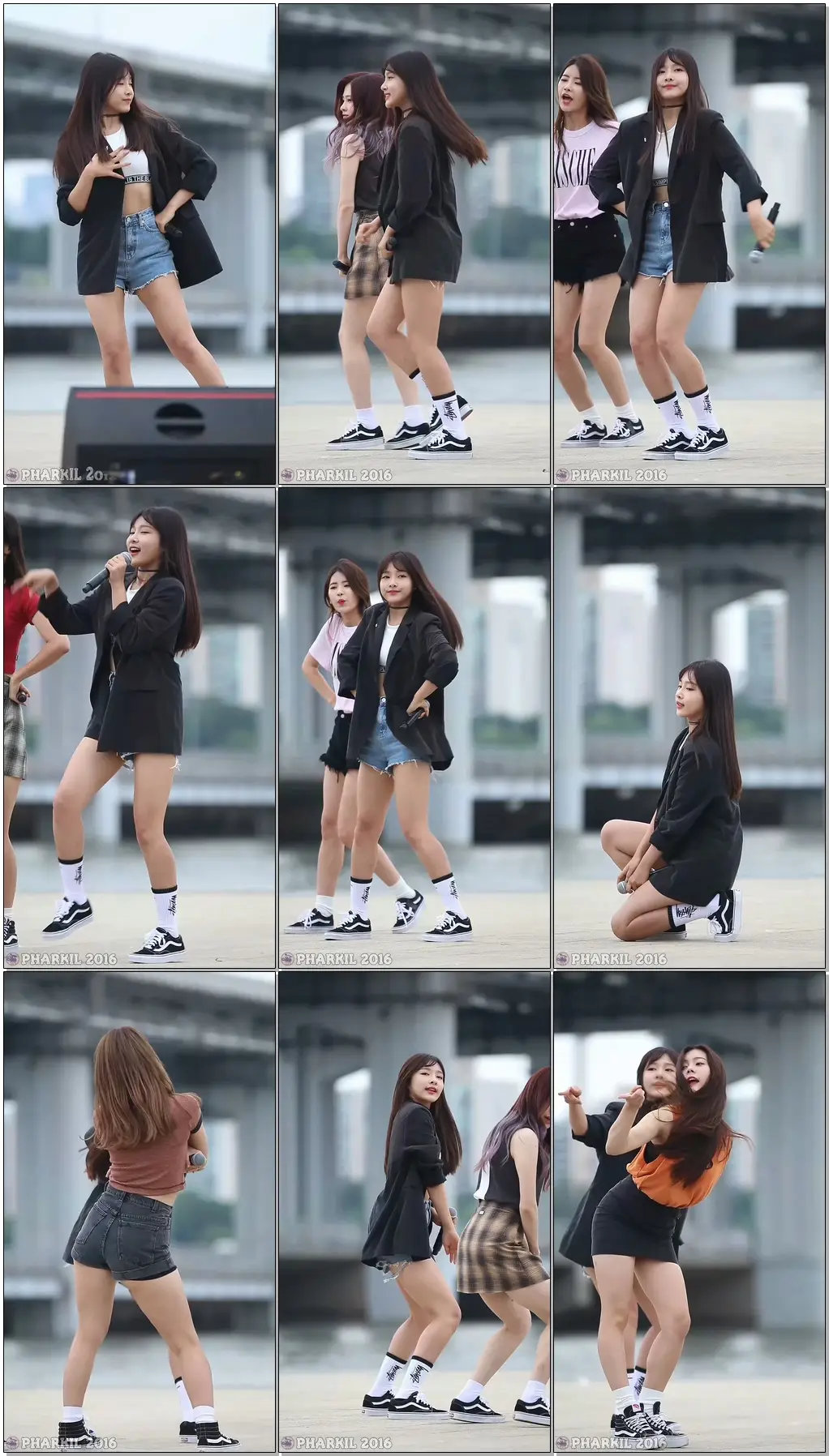 [직캠/Fancam] 160717 다이아(DIA) (제니) 왠지(Somehow) @ 반포 한강시민공원 버스킹