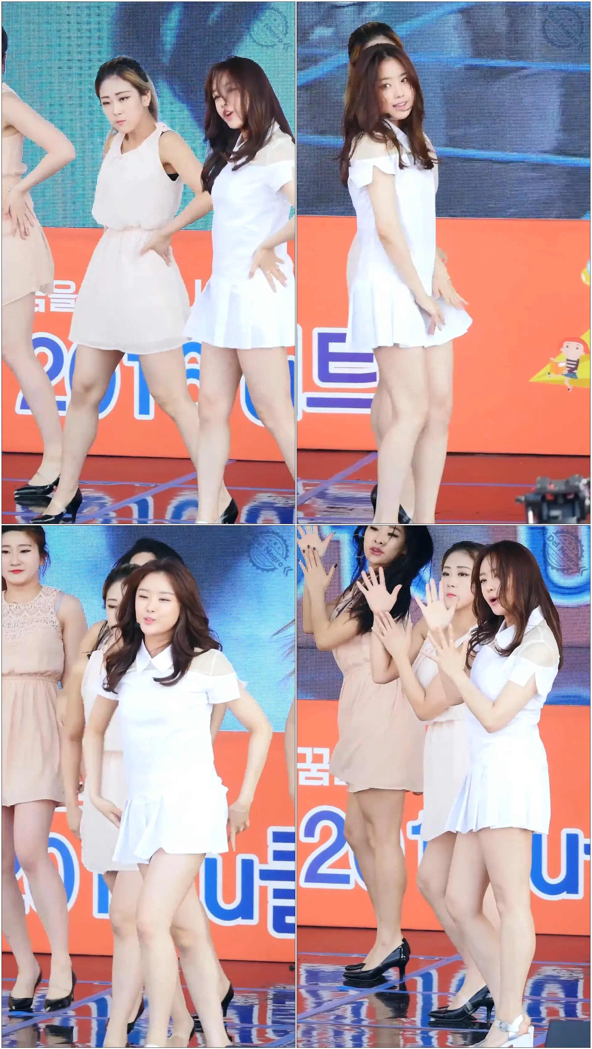 160528 유클린 콘서트 송지은 예쁜 나이 25살 백댄서 직캠 By 델네그로