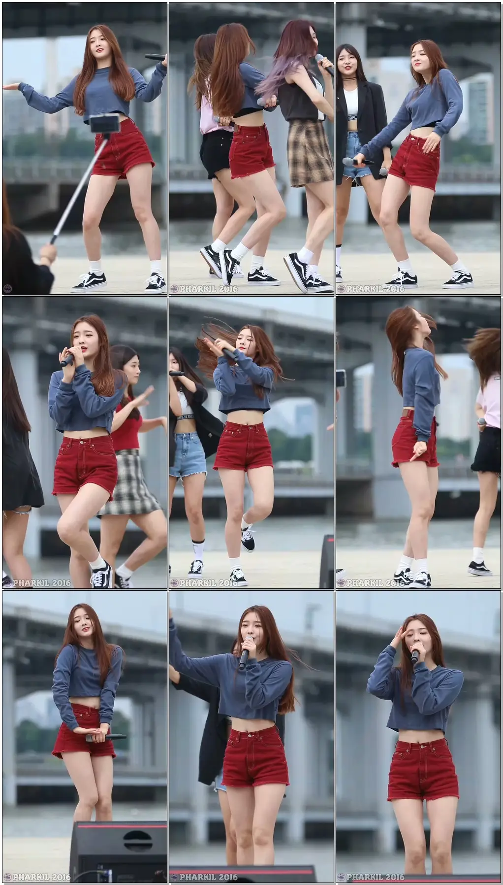 [직캠/Fancam] 160717 다이아(DIA) (은진) Happy Ending @ 반포 한강시민공원 버스킹