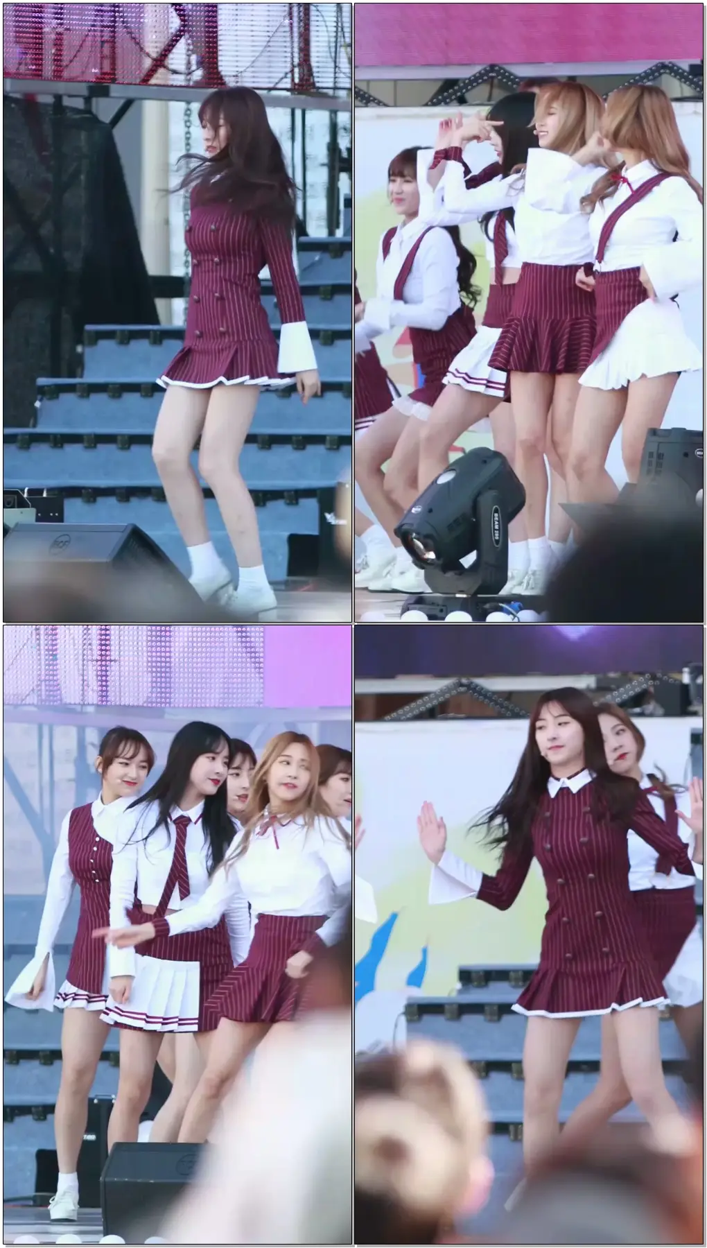 161009 우주소녀 은서 직캠 온양온천역 함께해U페스티벌 비밀이야+BeBe+MoMoMo