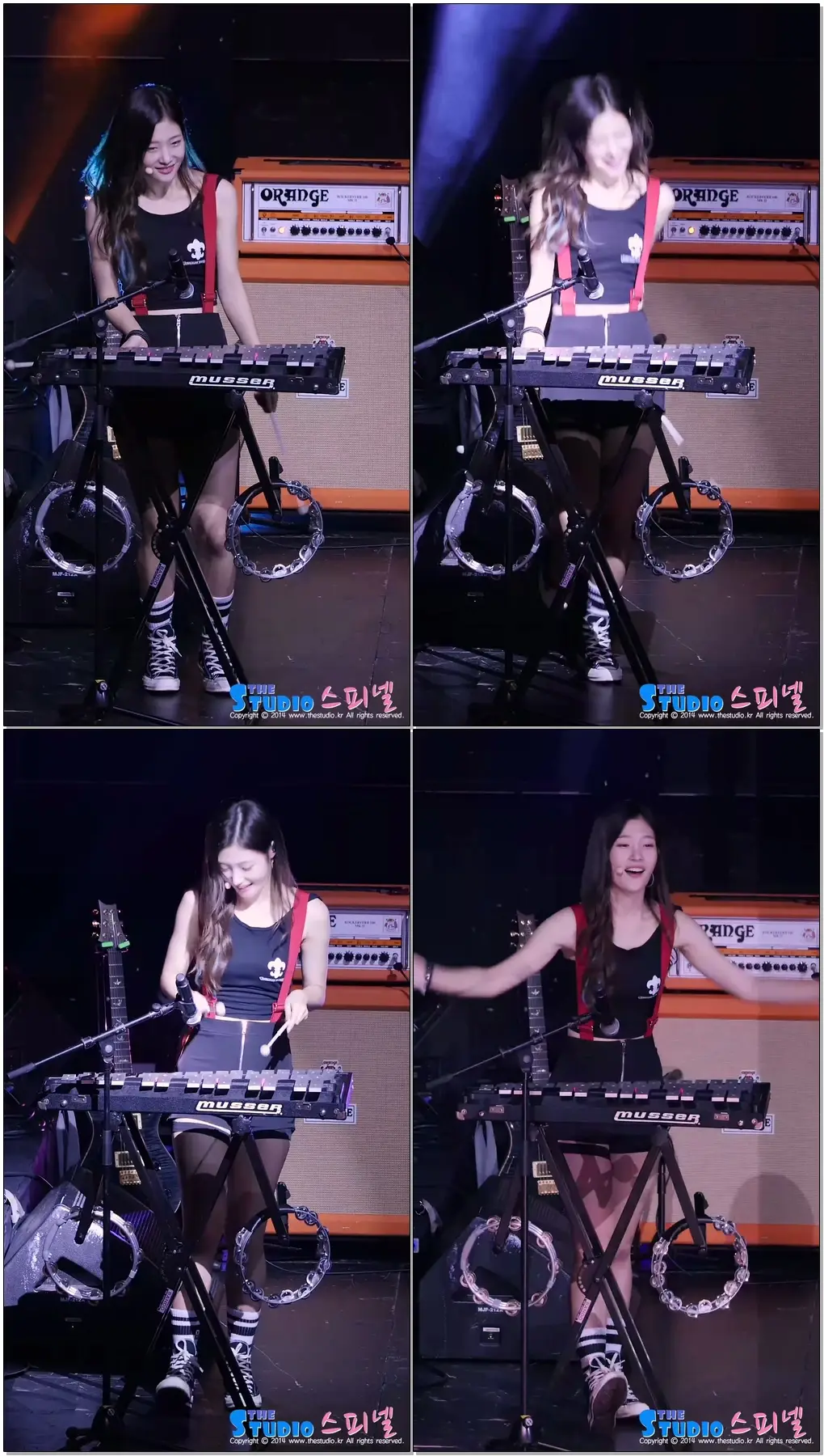 160912 다이아 (DIA) Spell 쇼케이스 정채연 (Chaeyeon) 직캠 미스터 포터 Mr. Potter (Rock Ver.) by Spinel