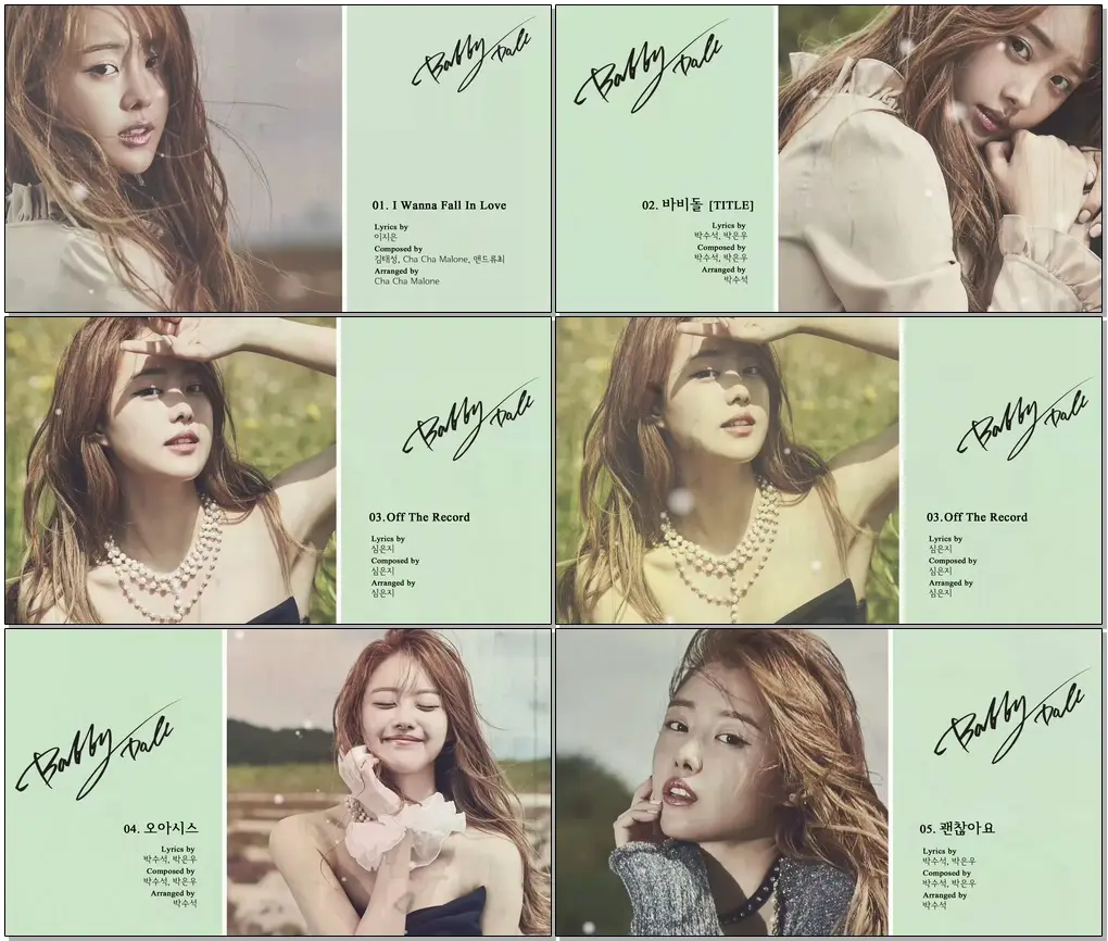 송지은(SONGJIEUN) 2nd mini album [Bobby Doll] Highlight Medley(수록곡 메들리)
