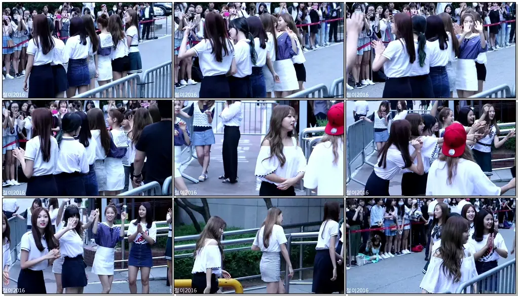 160701 뮤직뱅크 출근길 씨엘씨(CLC) 전체 BY 철이(직캠/fancam)