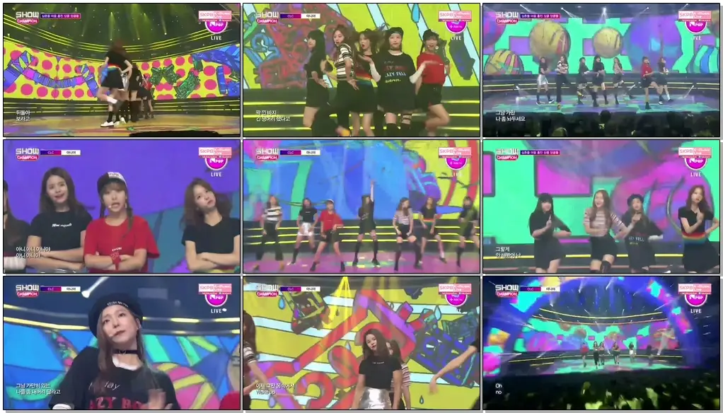 160629 CLC (씨엘씨) - No Oh Oh (아니야) @ 쇼챔피언 Show Champion