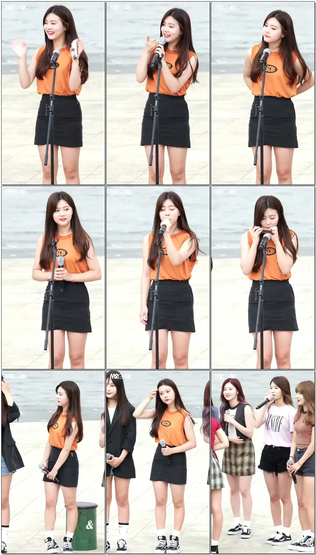 [직캠] 160717 반포 한강공원 버스킹 - 다이아 은채 ( 널 기다려 )