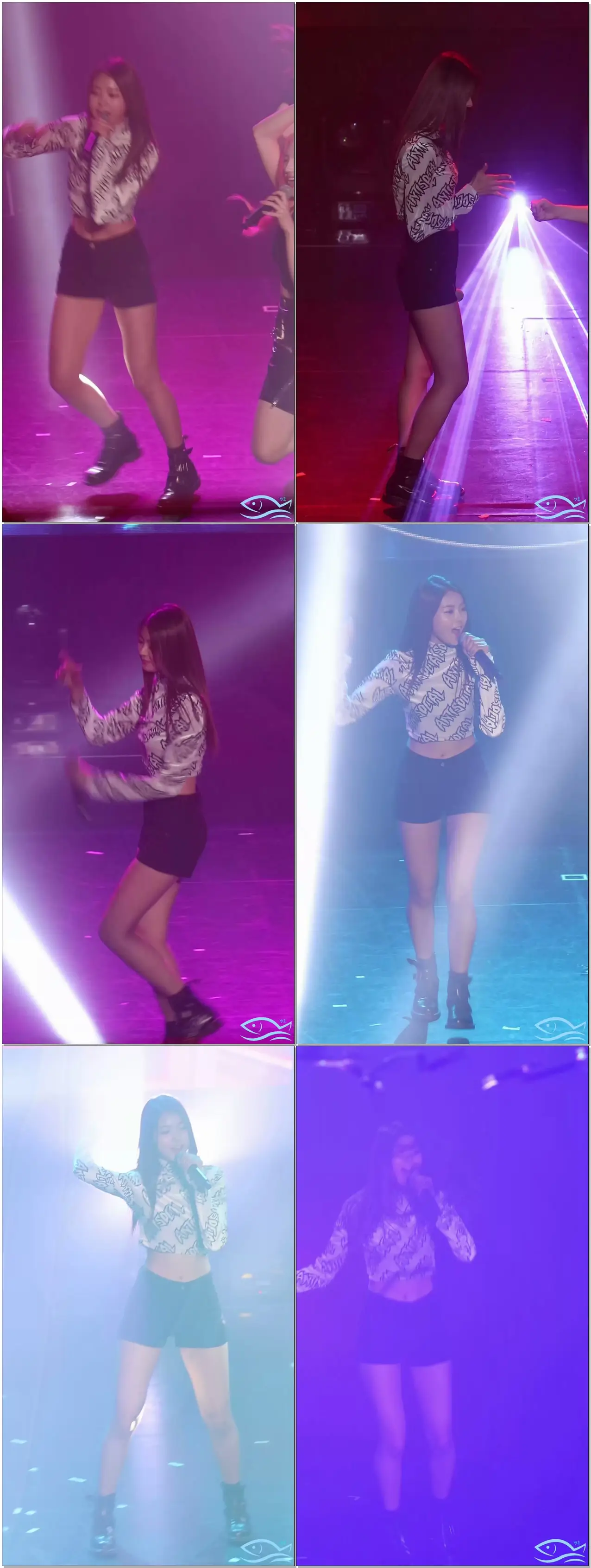 170106 BYE & HI 콘서트 PRISTIN (프리스틴) high high 임나영 직캠