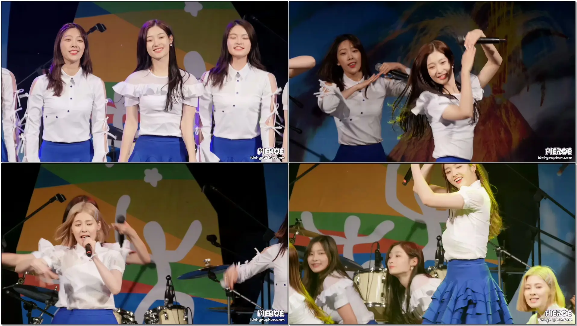 [170503] 다이아 DIA (채연 Chaeyeon) - 나랑 사귈래 (연천 전곡리 구석기축제) 직캠/Fancam by PIERCE
