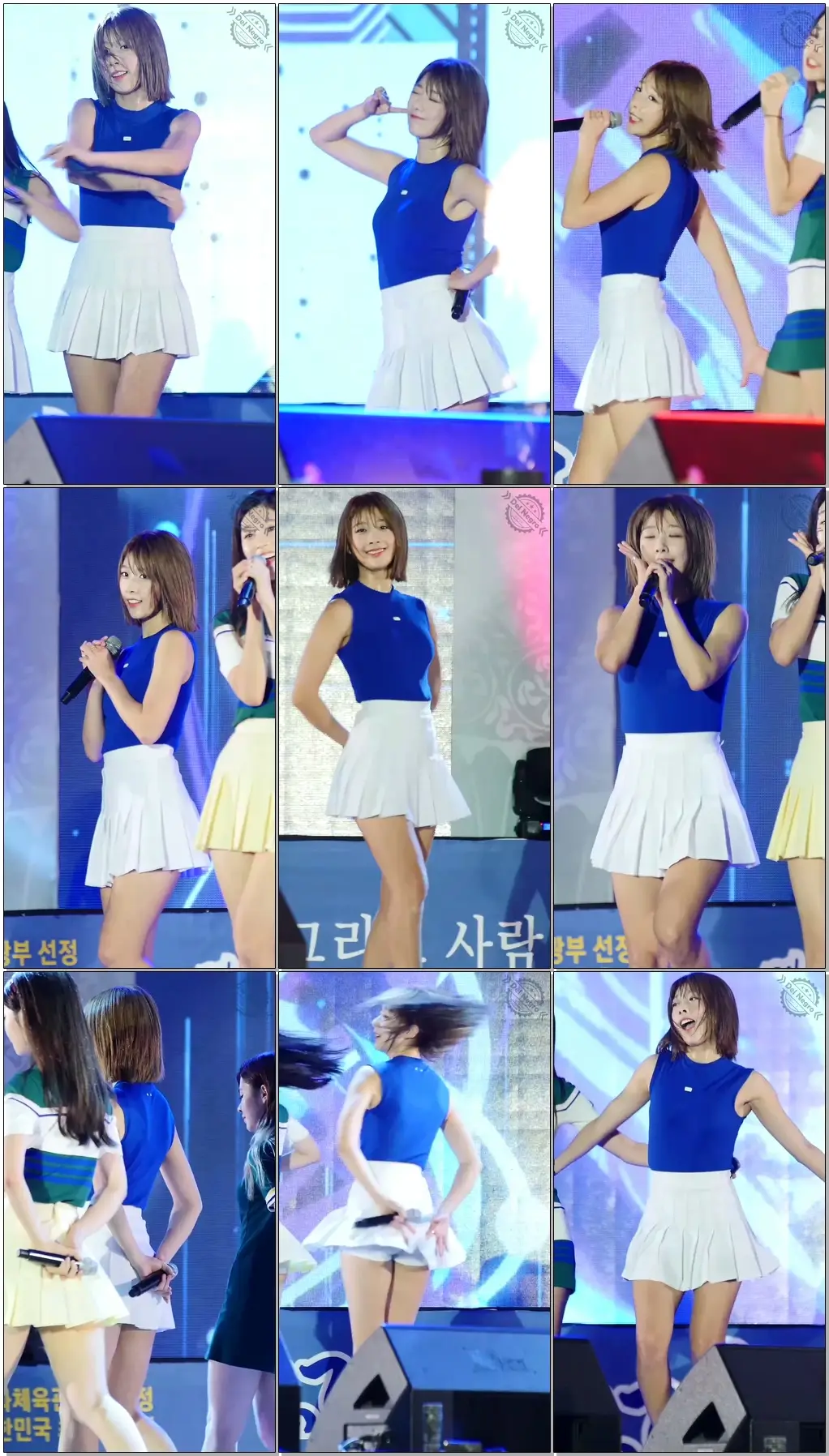 160804 강진청자축제 출향인 재능기부 공연 다이아 그 길에서 유니스 직캠 By 델네그로
