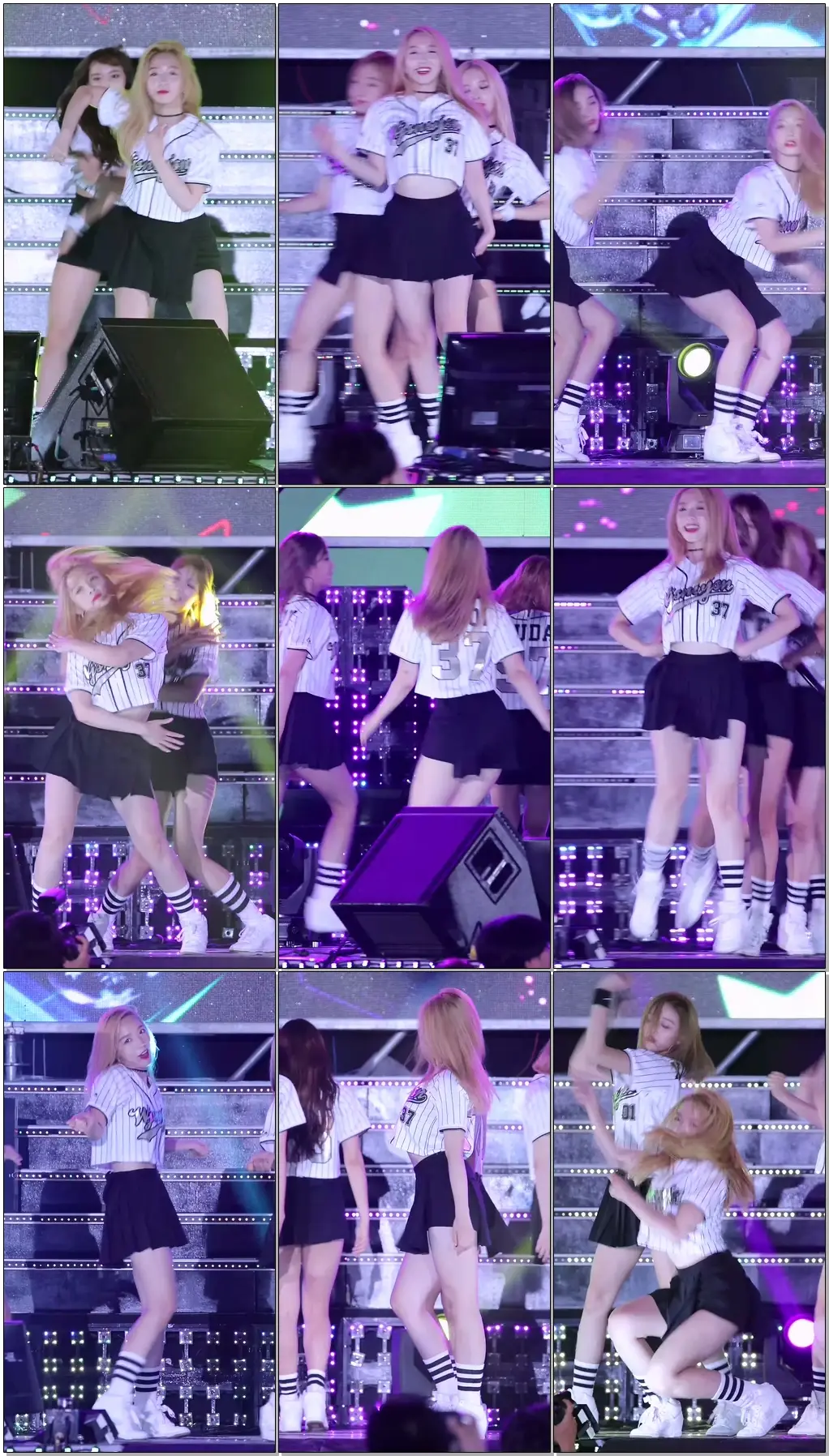 160806 우주소녀(WJSN, Cosmic Girls, 宇宙少女)(미기) - 캐치미(Catch Me) @KT 기가레전드 매치 [직캠/Fancam] By 벤뎅이
