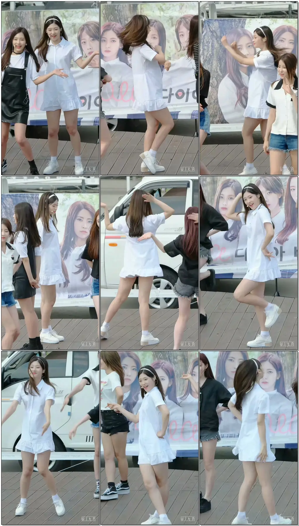 160625 다이아(DIA)(채연) - 해피엔딩 (여의도 게릴라공연)(직캠 fancam)