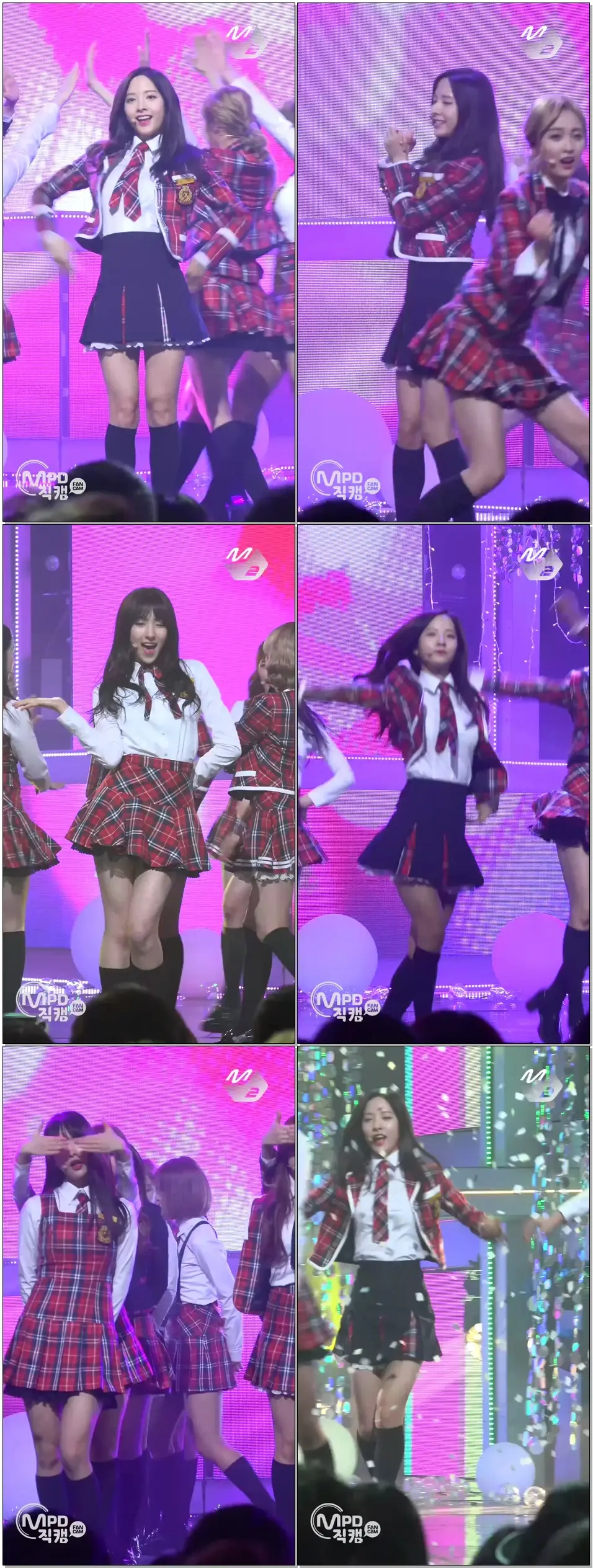 [MPD직캠] 우주소녀 직캠 보나 너에게 닿기를 I Wish WJSN BONA Fancam @엠카운트다운_170105
