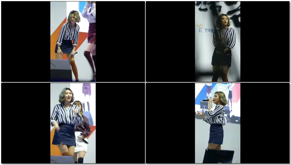 161102 마마무 화사, 넌 is 뭔들, mamamoo Hwa-sa, You're the best, 한국폴리텍 엑스포