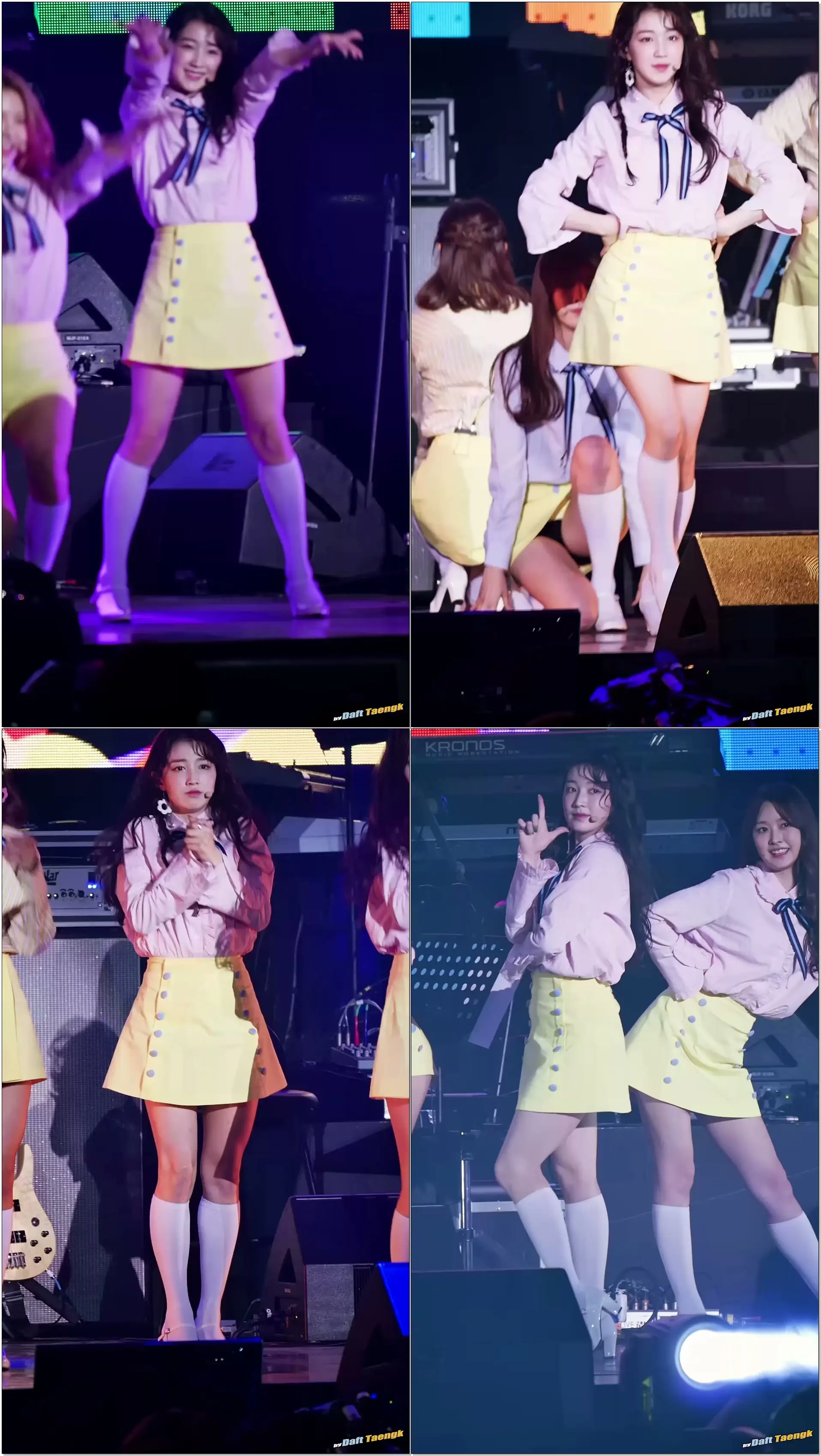 170422 LET'S PLAY 태양 콘서트 - 하나 '레인보우' 직캠 by DaftTaengk