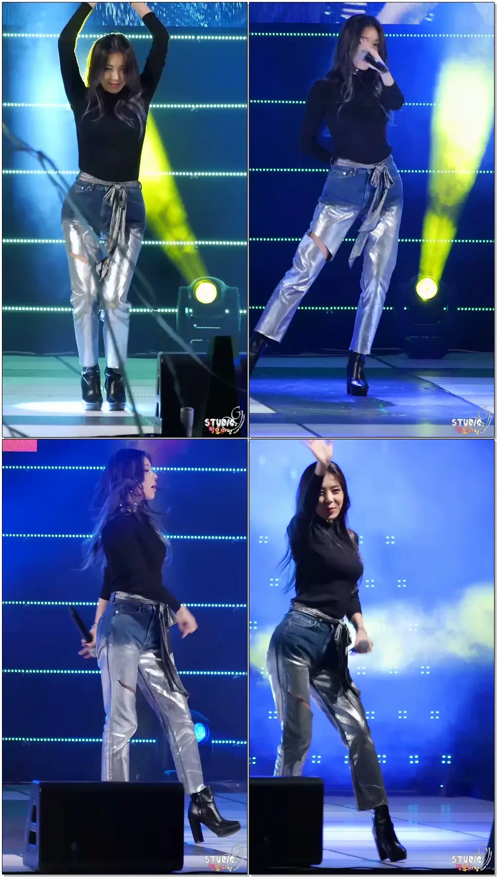 161014 원더걸스(Wonder Girls) 수원화성연무대 KFM K-POP콘서트 직캠(Fancam)_Nobody(유빈)