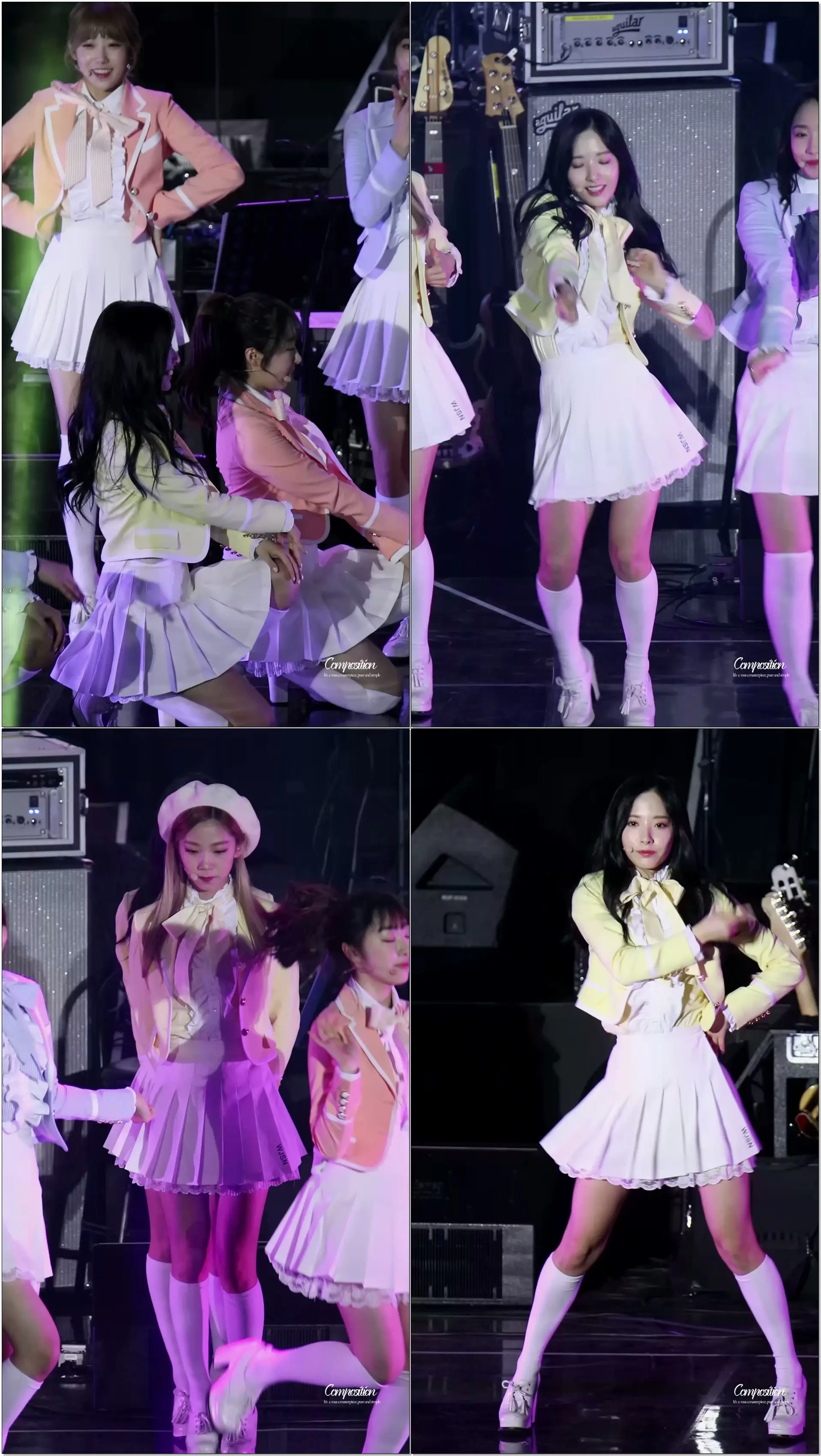 170422 LET'S PLAY 태양 CONCERT IN SEOUL 우주소녀 (WJSN) BeBe 보나 직캠 / fancam