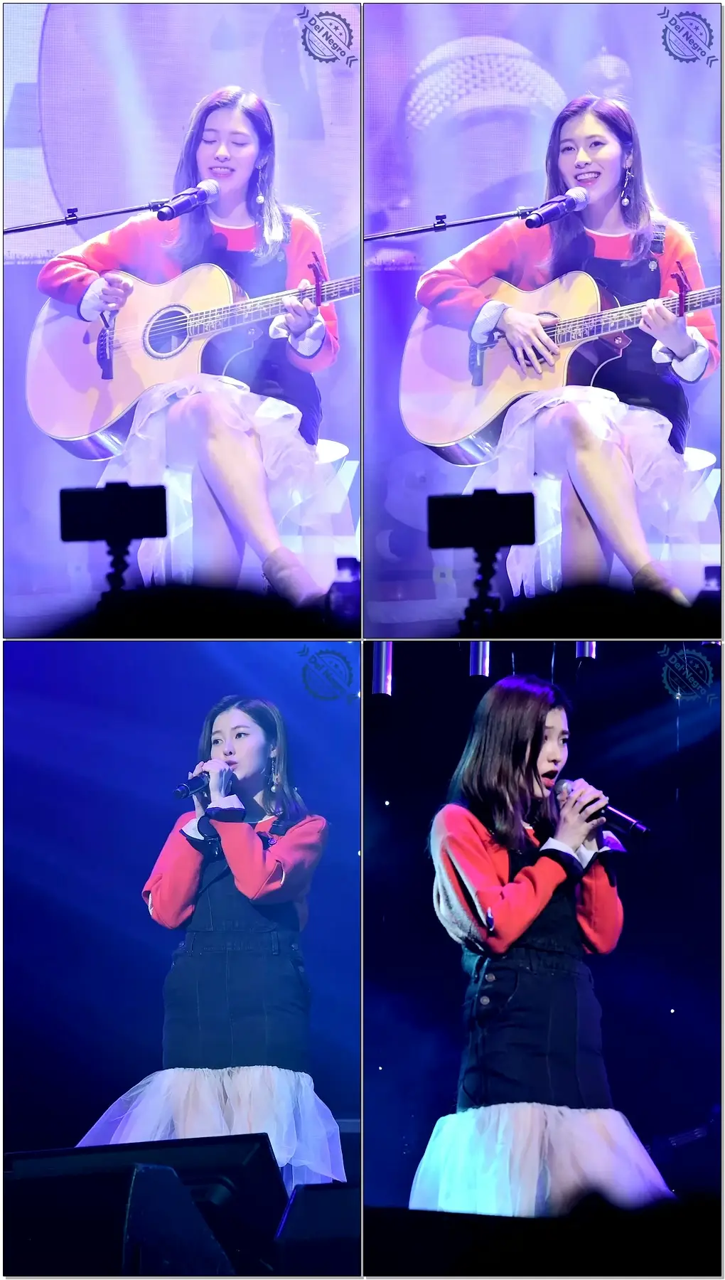161225 다이아 첫번째 콘서트 첫번째 기적 3회차 백예빈 겨울밤 직캠 By 델네그로
