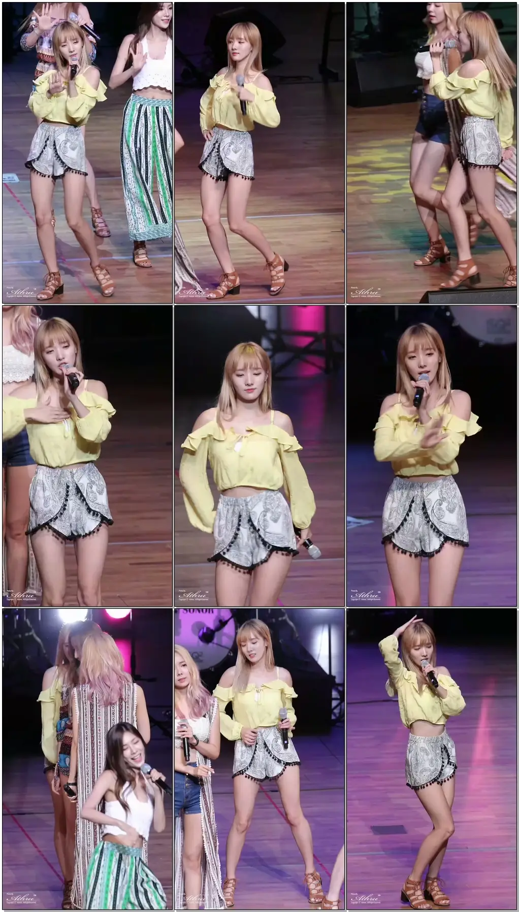 [직캠/FanCam] 160806 착한콘서트 -스텔라(Stellar) +찔려 #민희 by Athrun