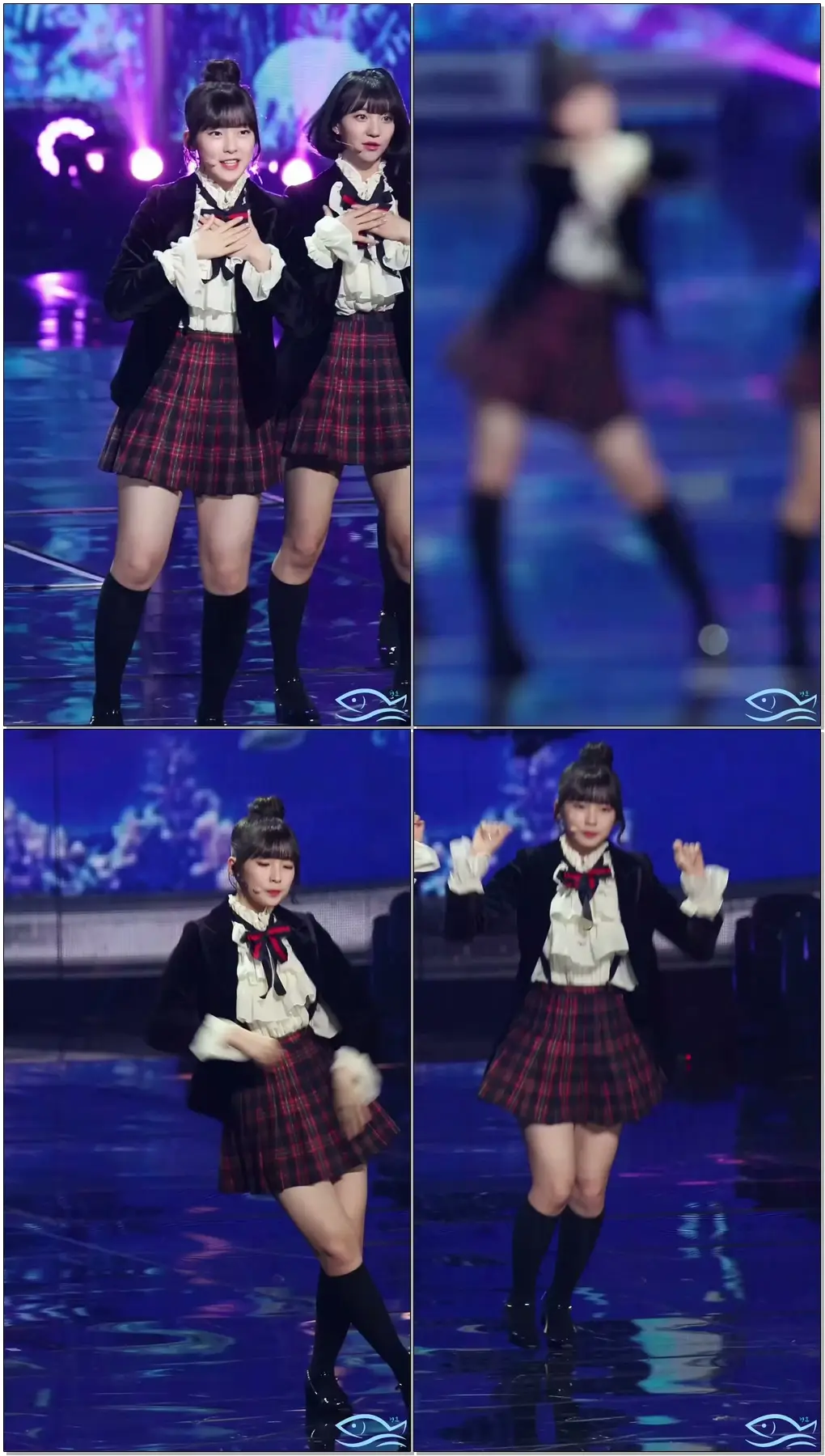 161229 kbs가요대축제 오마이걸(oh my girl) 내 얘길 들어봐 (a-ing) 아린 직캠