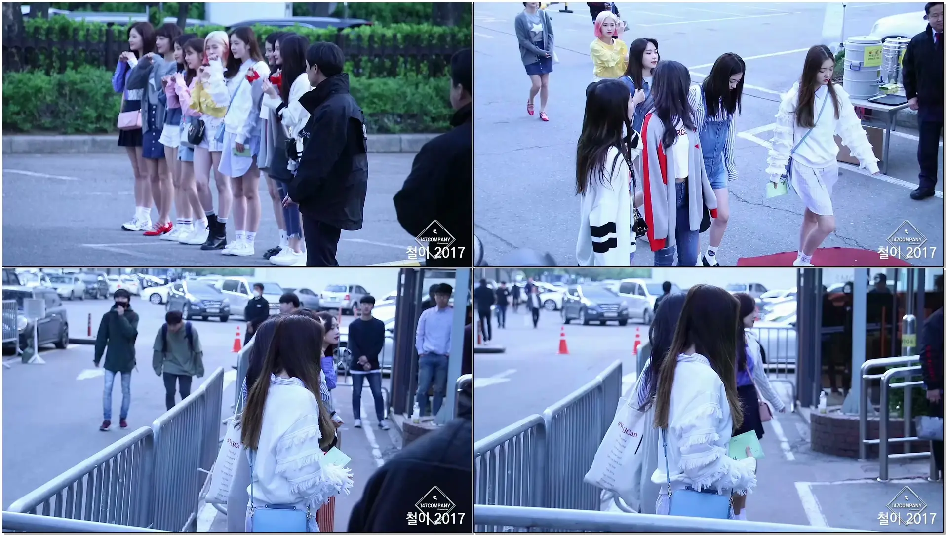 170421 FULL-HD (출근길) 다이아(DIA) 전체 BY 철이 147Company - kbs 뮤직뱅크 신관공개홀(직캠/fancam)