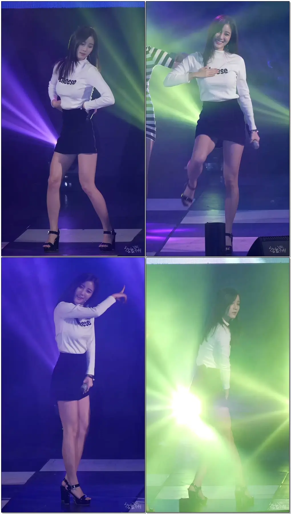 161122 타히티 (Tahiti) - 오빤내꺼 (지수) 직캠 by 수원촌놈 [철원 한마음위문공연]
