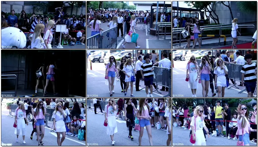 160805 (출근길) 스텔라(Stellar) 전체 BY 철이 - kbs 공개홀 뮤직뱅크(직캠/fancam)