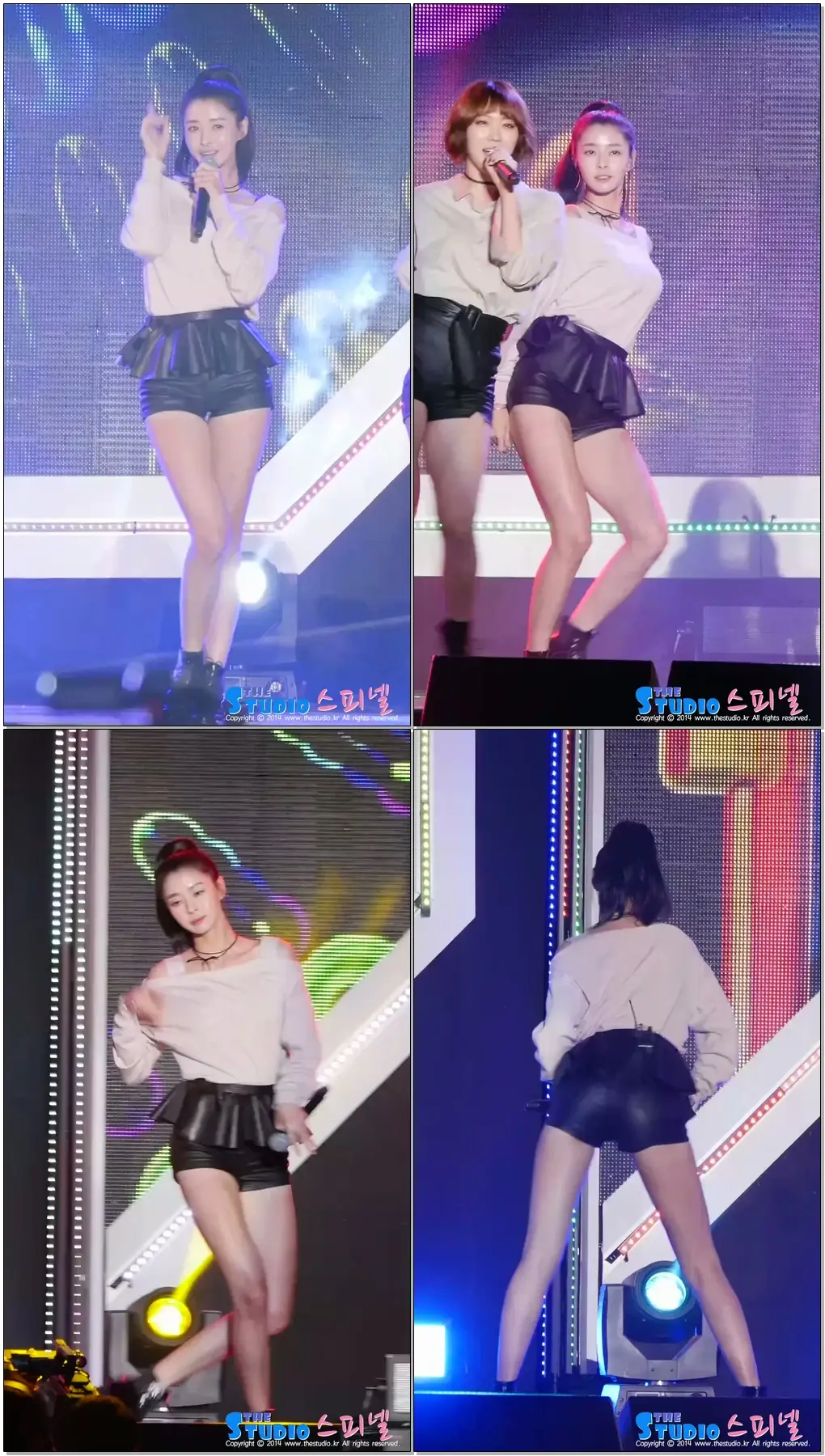 161015 K-콘텐츠 페어 M 슈퍼콘서트 헬로비너스 (HELLOVENUS) 나라 (Nara) 직캠 난 예술이야 I'm ill by Spinel