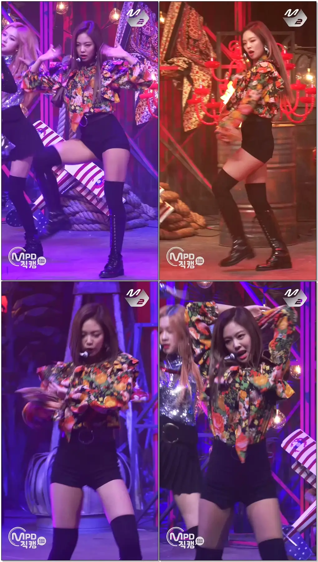 [MPD직캠] 블랙핑크 제니 직캠 불장난 BLACKPINK JENNIE PLAYING WITH FIRE Fancam @엠카운트다운_161110