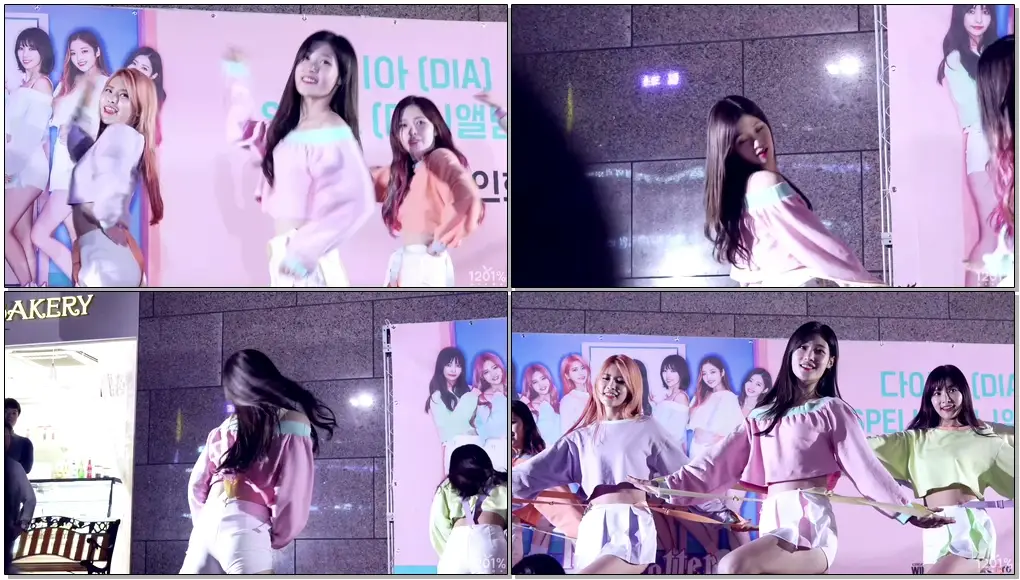 160918 다이아 (DIA) - Mr. Potter + 끝인사 정채연 직캠 현대백화점 팬사인회